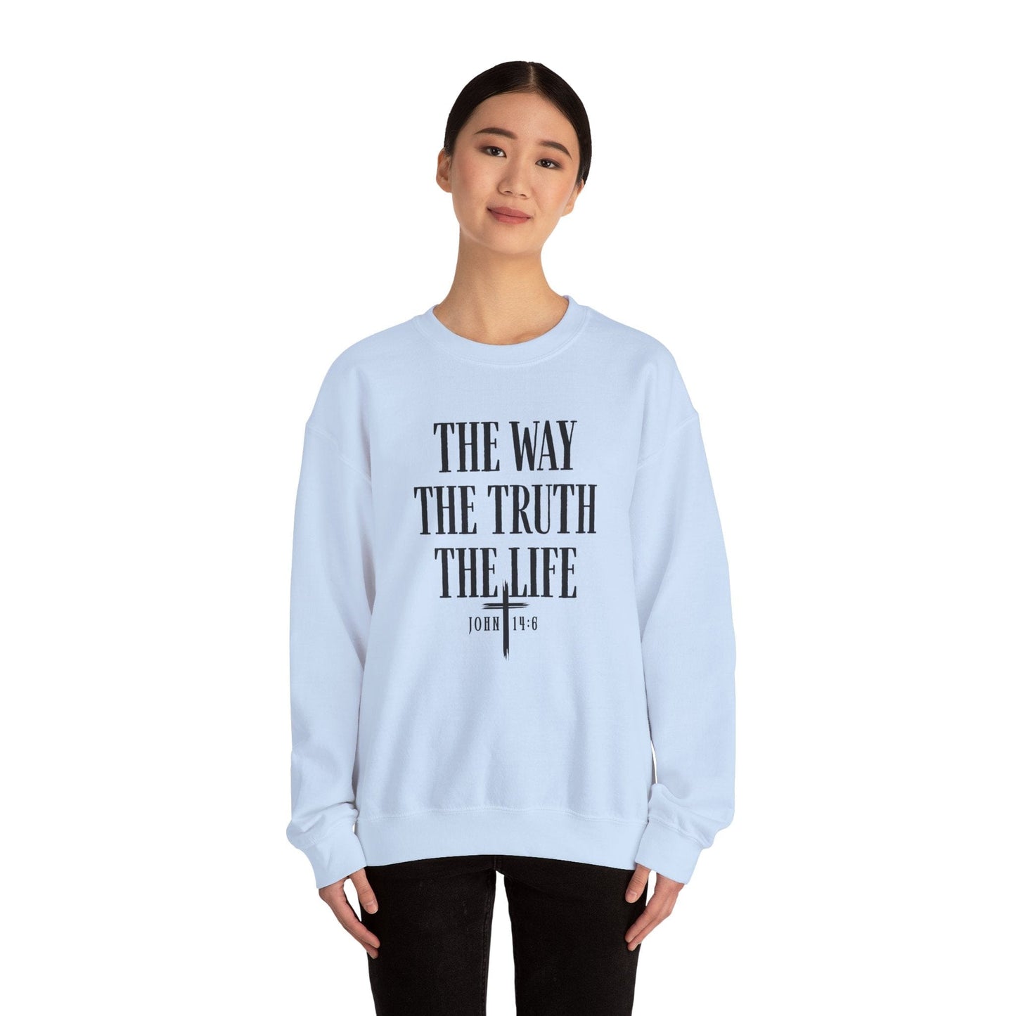 The Way The Truth The Life™ Crewneck Sweatshirt 1001