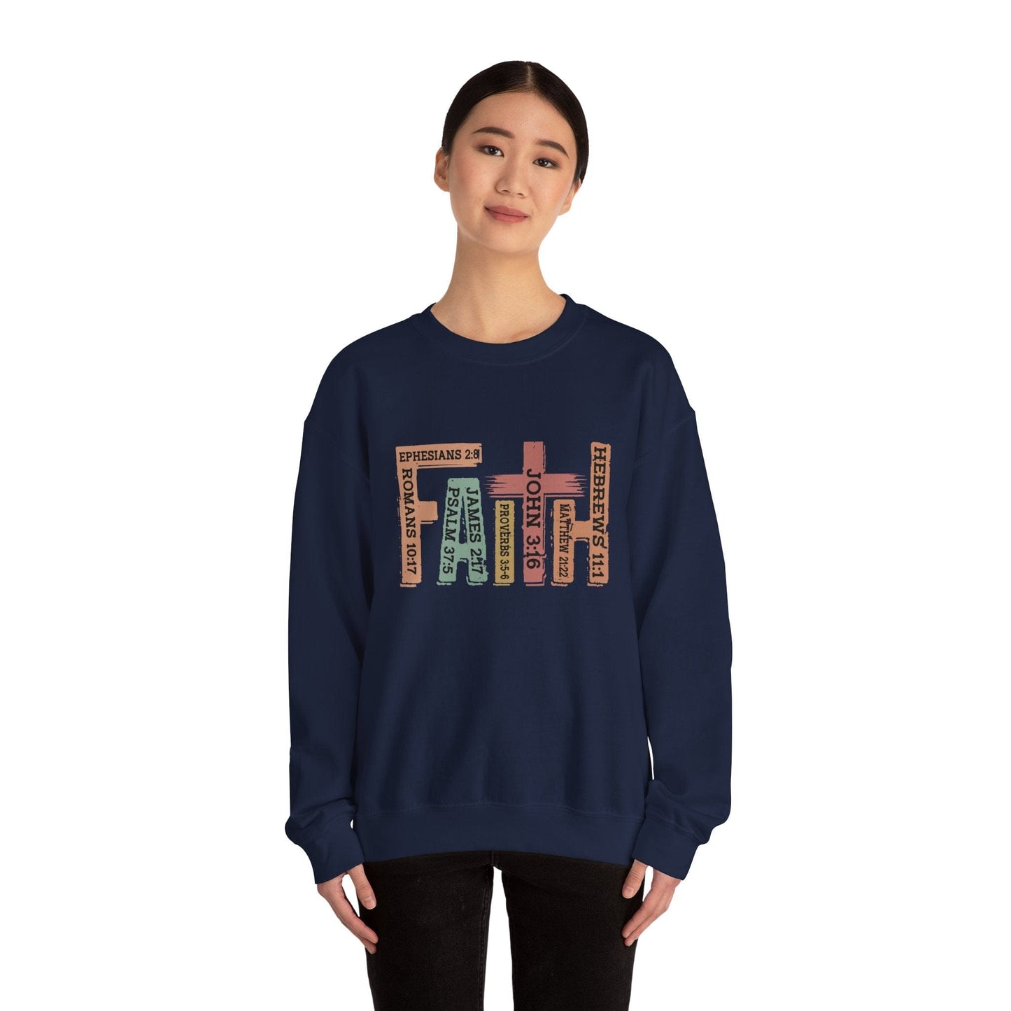Faith Heavy Blend™ Crewneck Sweatshirt