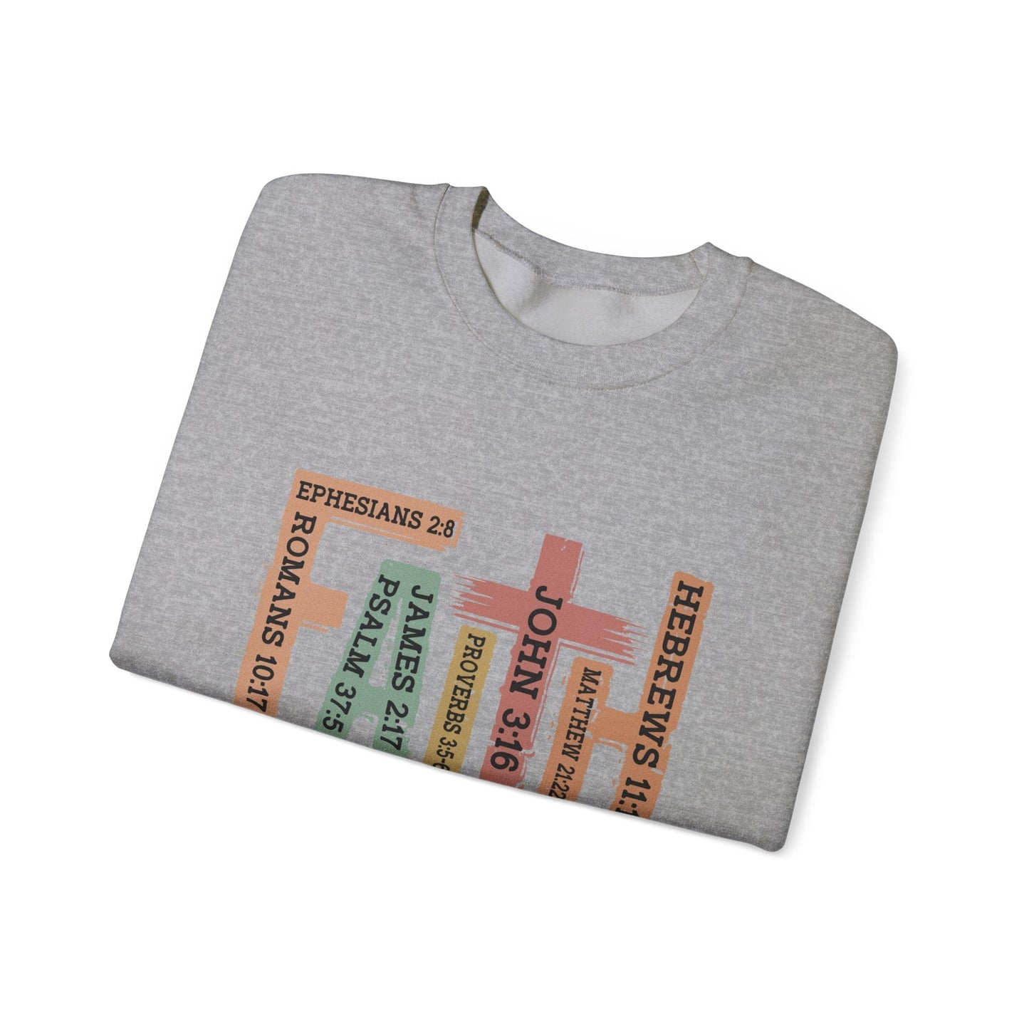 Faith Heavy Blend™ Crewneck Sweatshirt