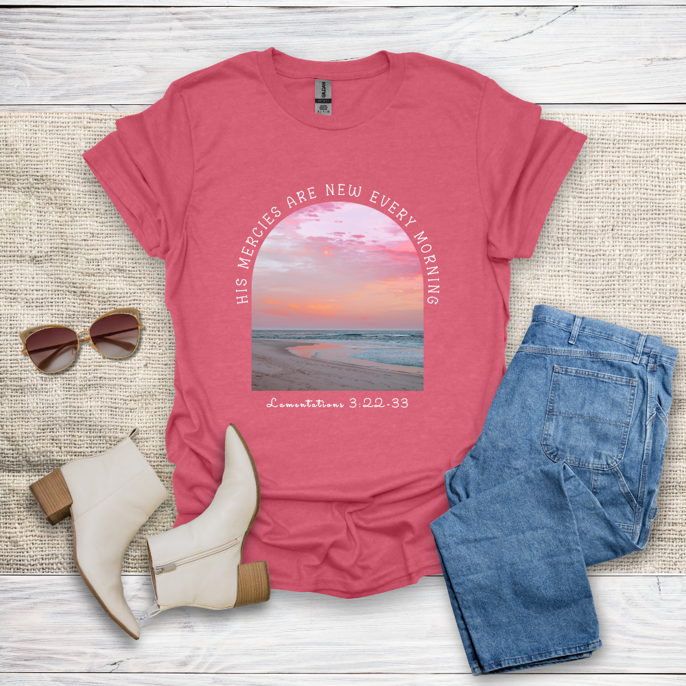 His Mercies Are New T-Shirt SST326V3