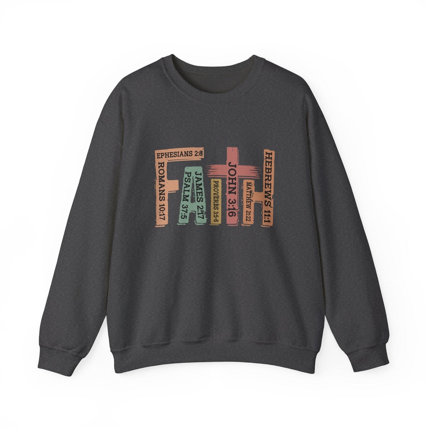 Faith Heavy Blend™ Crewneck Sweatshirt