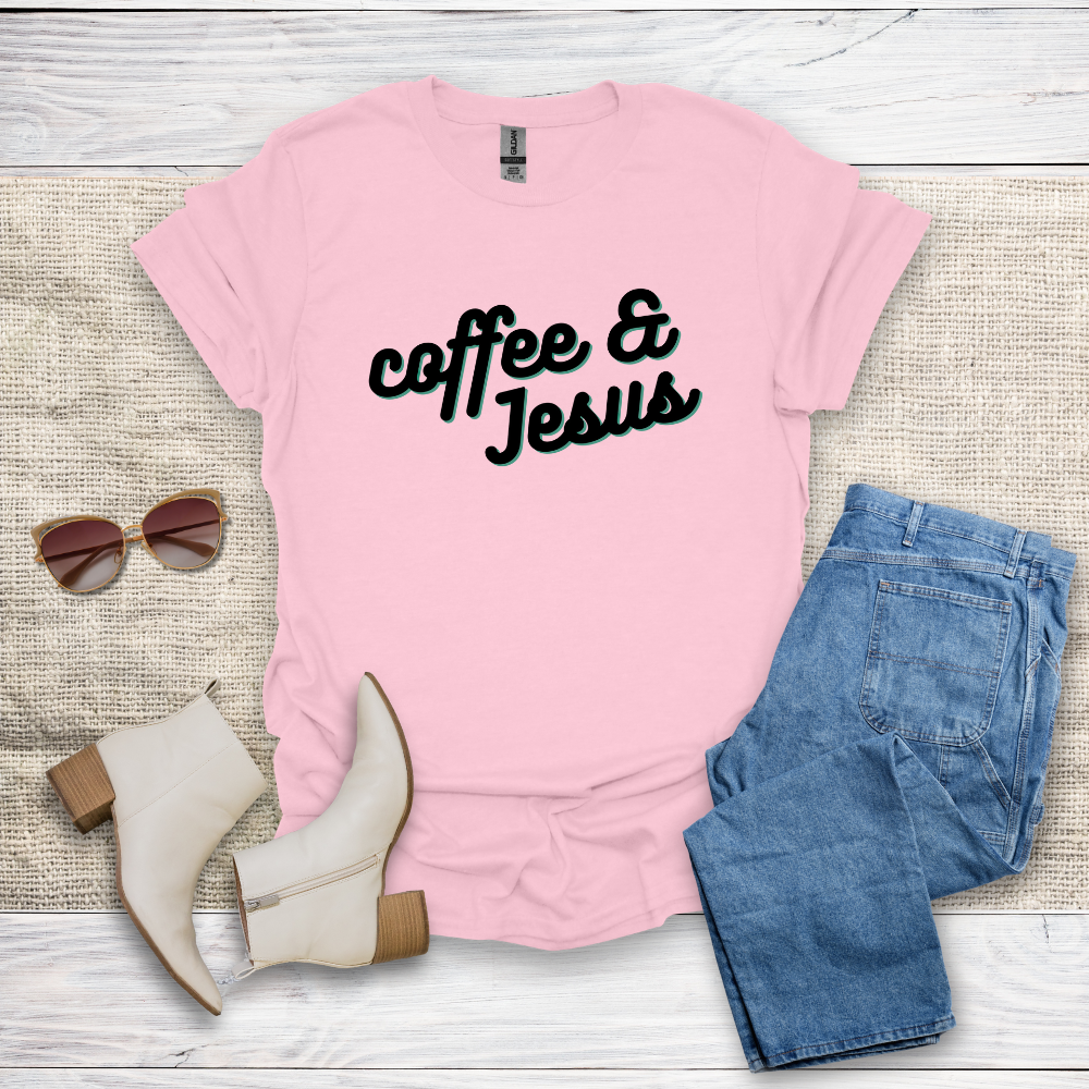 Coffee & Jesus T-Shirt SST315V2