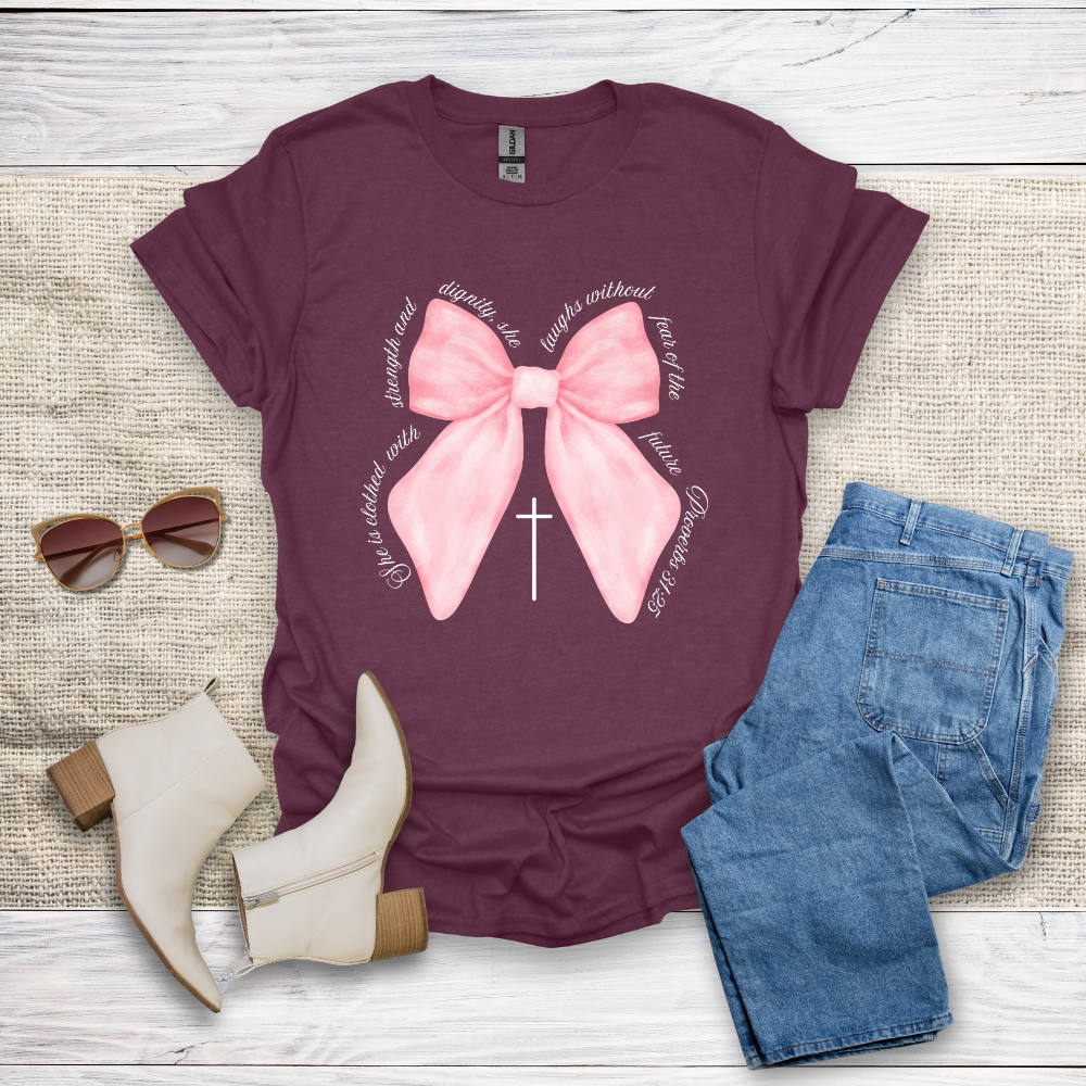 She Is Clothed With Strength & Dignity T-Shirt SST330V1