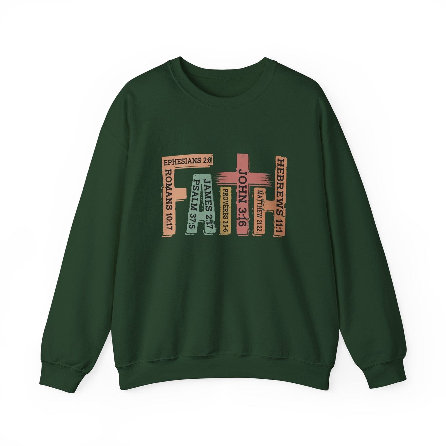 Faith Heavy Blend™ Crewneck Sweatshirt