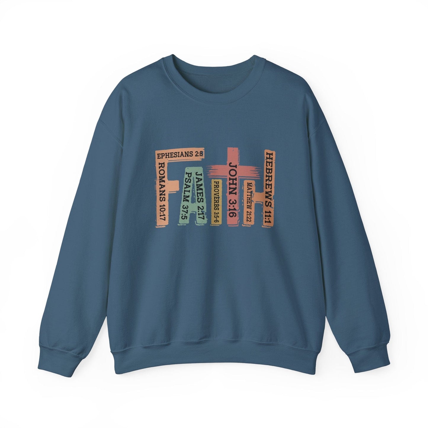 Faith Heavy Blend™ Crewneck Sweatshirt