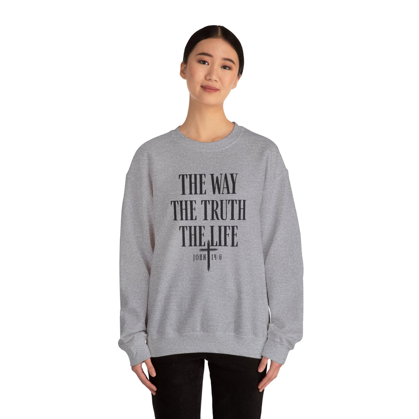 The Way The Truth The Life™ Crewneck Sweatshirt 1001
