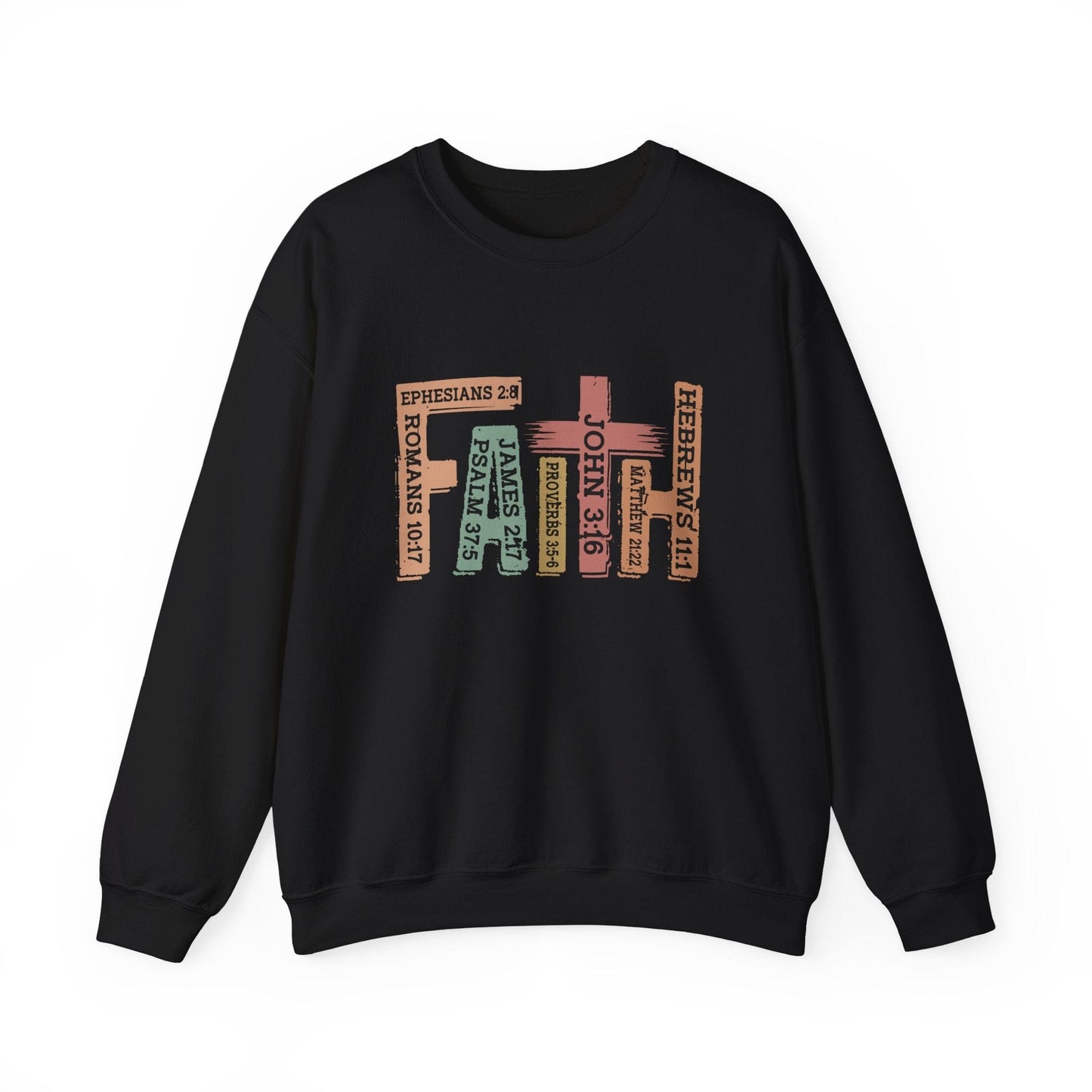 Faith Heavy Blend™ Crewneck Sweatshirt