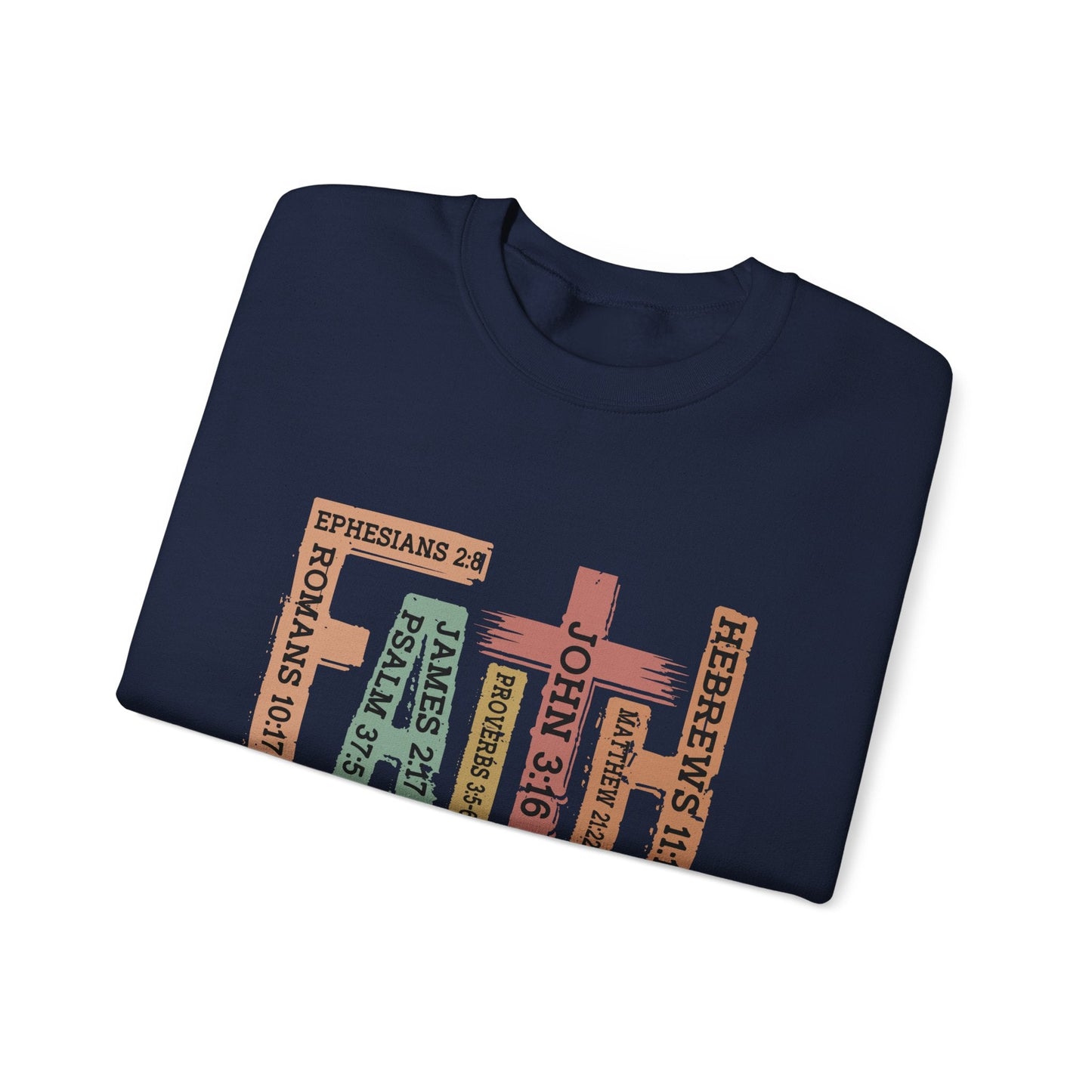 Faith Heavy Blend™ Crewneck Sweatshirt
