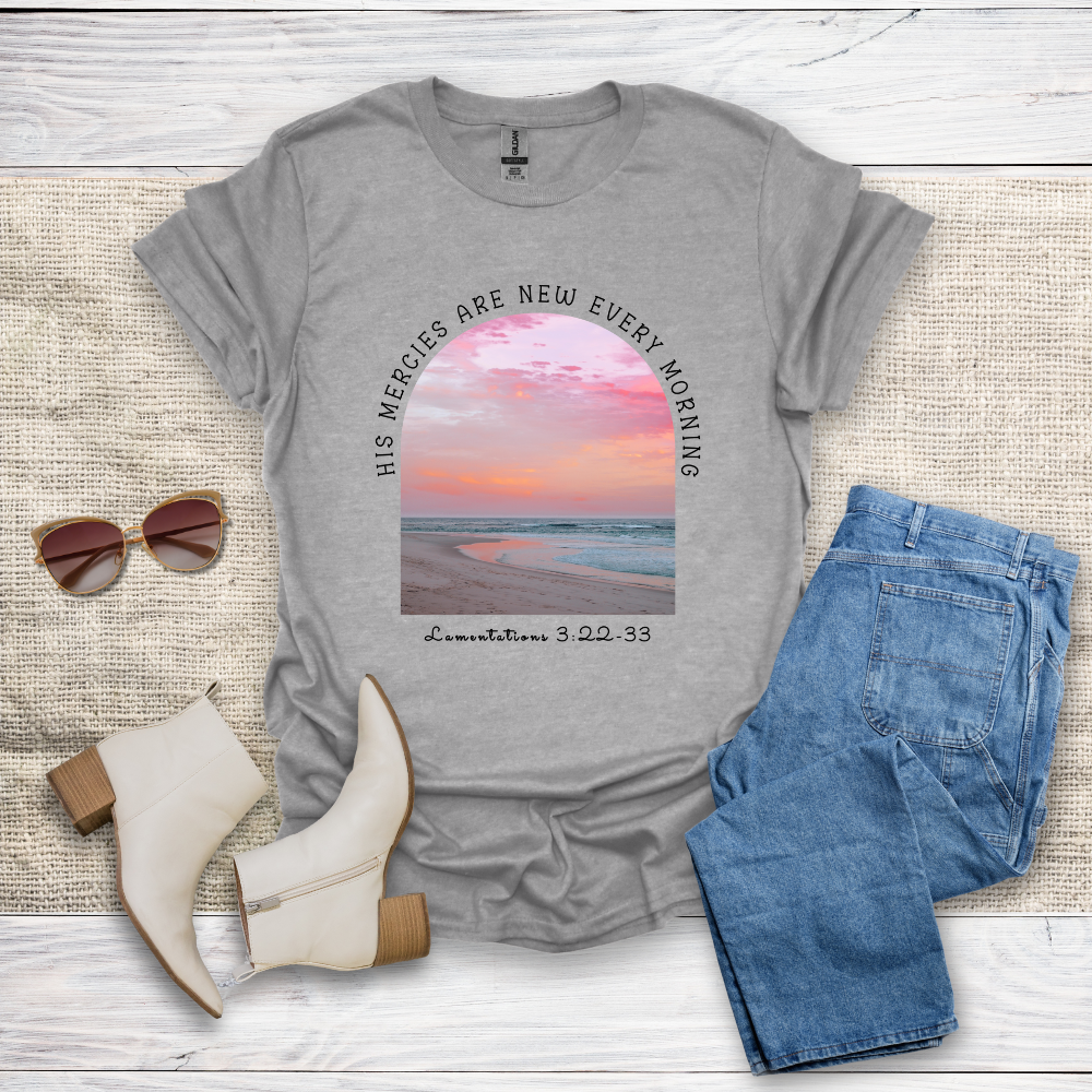 His Mercies Are New T-Shirt SST326V3