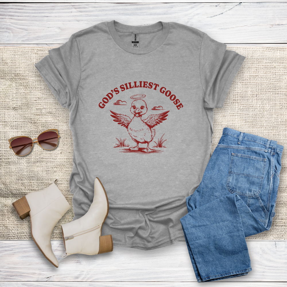 God's Silliest Goose Unisex Softstyle T-Shirt - SST304