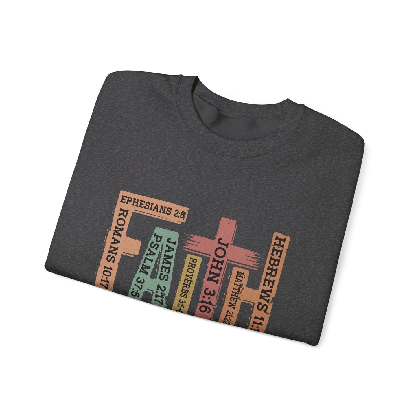 Faith Heavy Blend™ Crewneck Sweatshirt