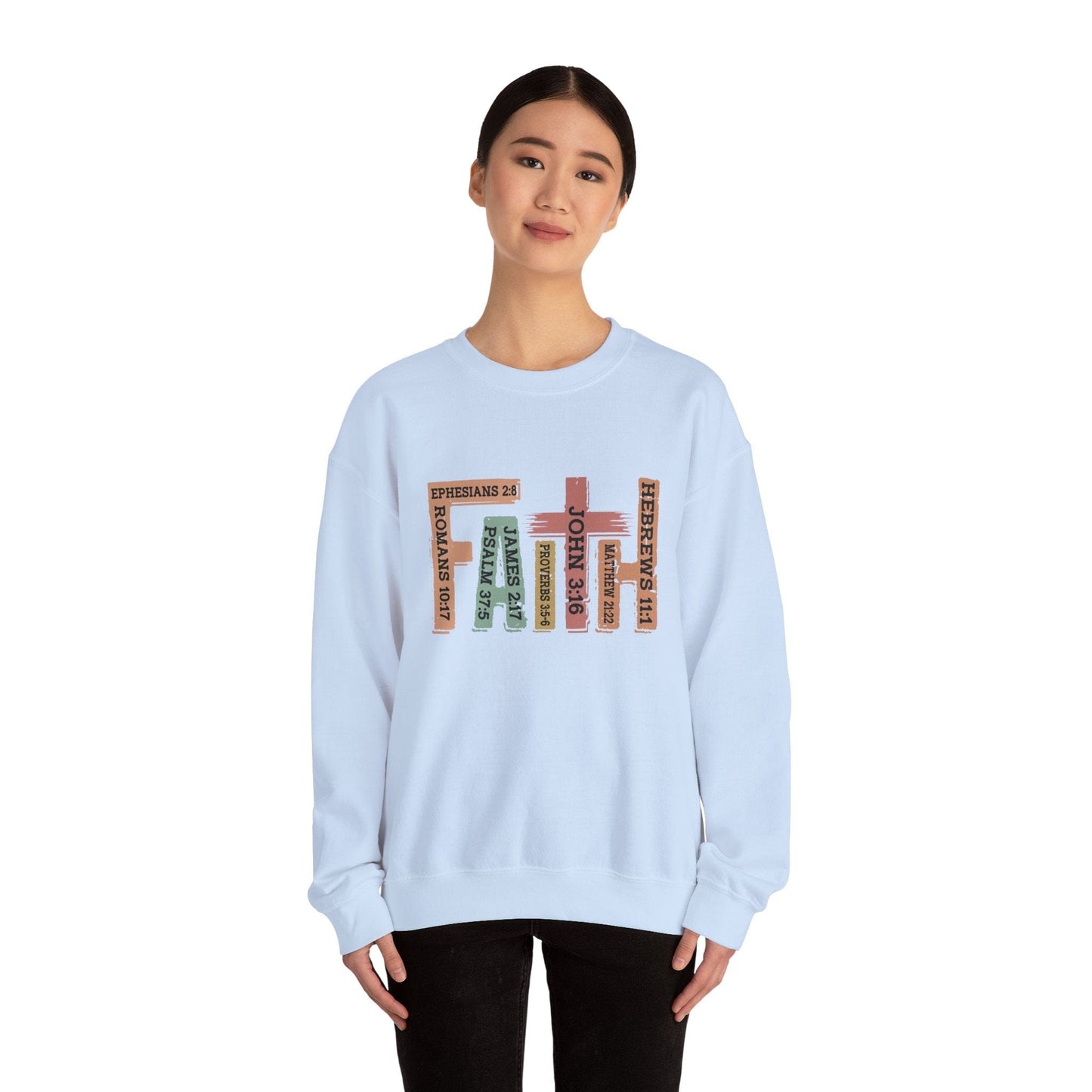 Faith Heavy Blend™ Crewneck Sweatshirt