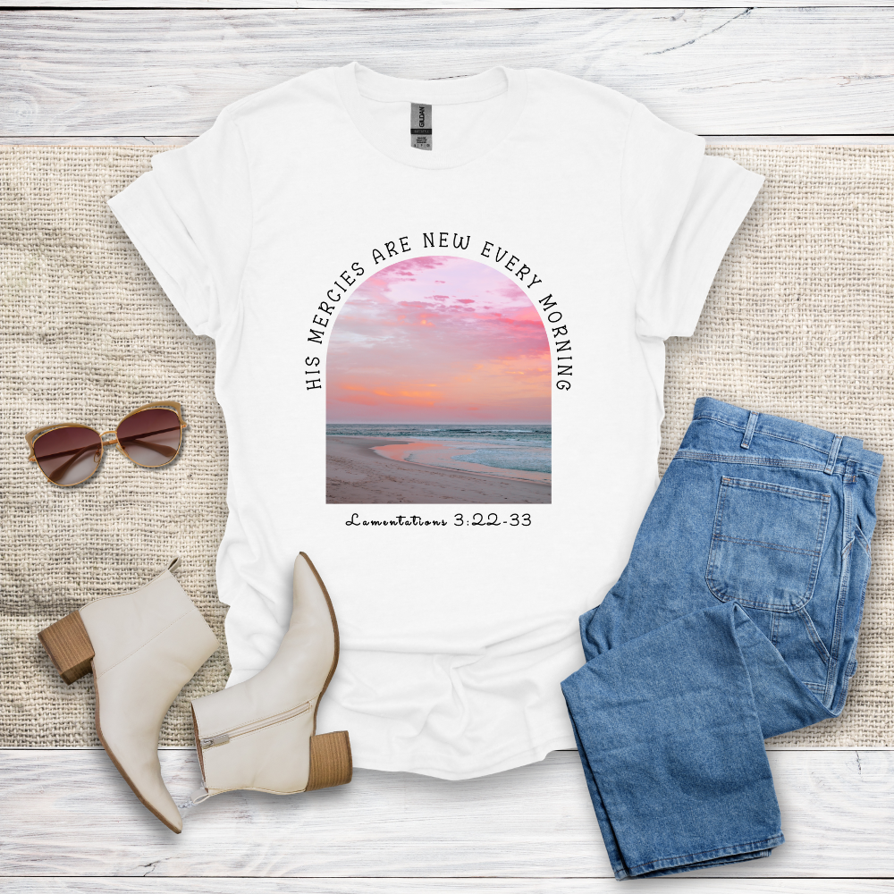 His Mercies Are New T-Shirt SST326V3