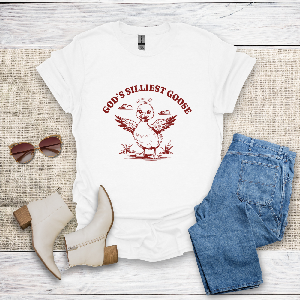God's Silliest Goose Unisex Softstyle T-Shirt - SST304