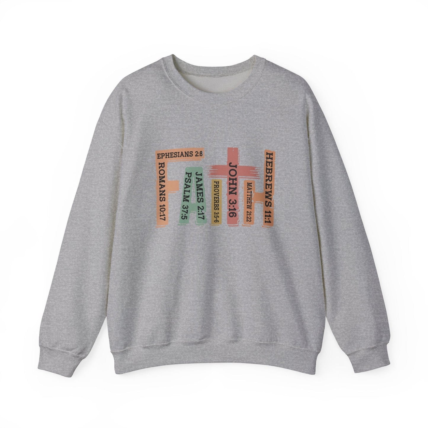 Faith Heavy Blend™ Crewneck Sweatshirt
