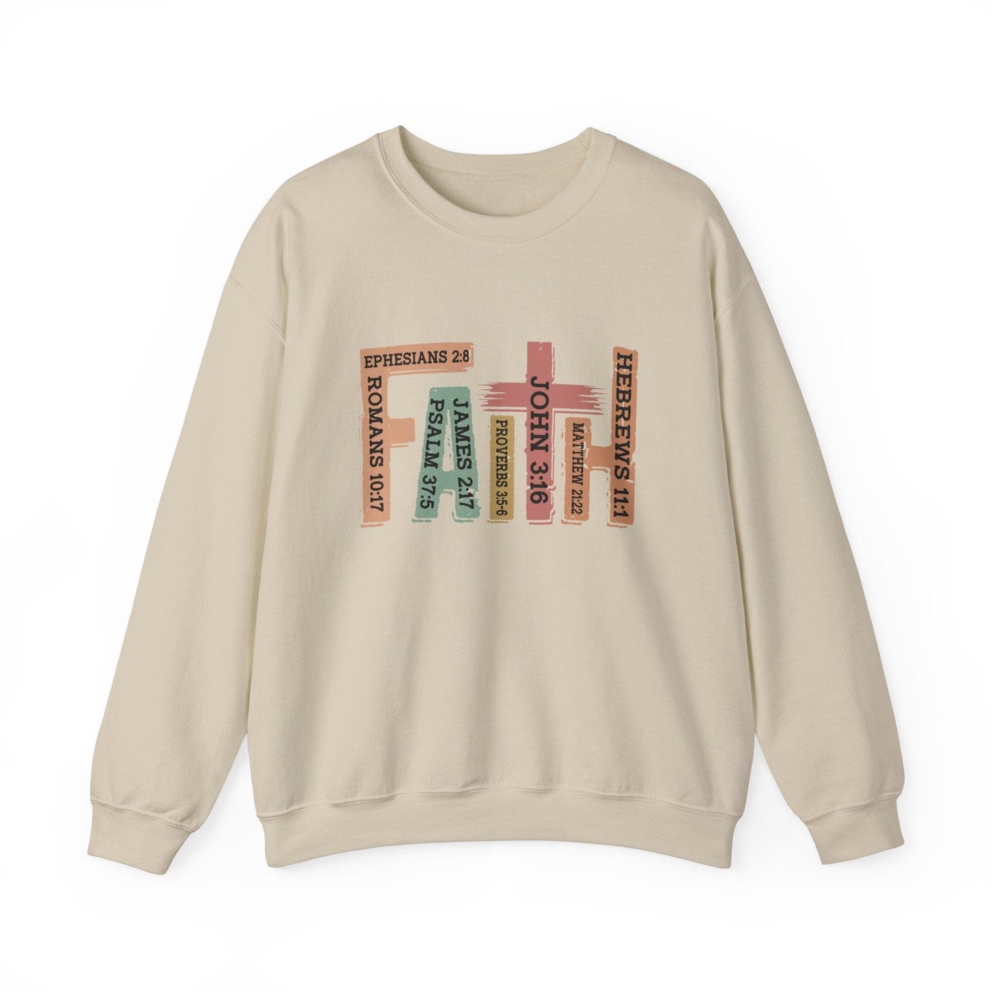 Faith Heavy Blend™ Crewneck Sweatshirt