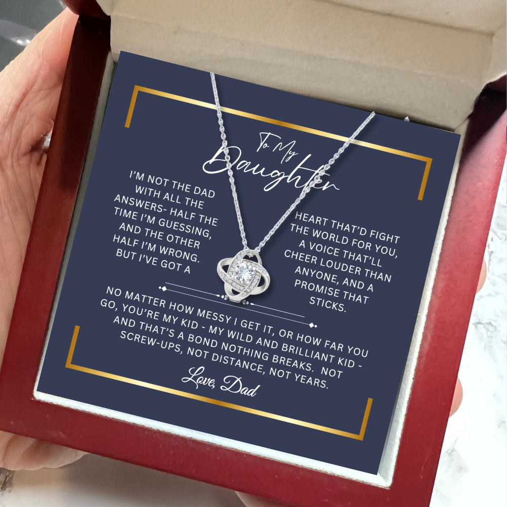 To My Daughter - Unbreakable Bond Necklace Gift Set - SS1010