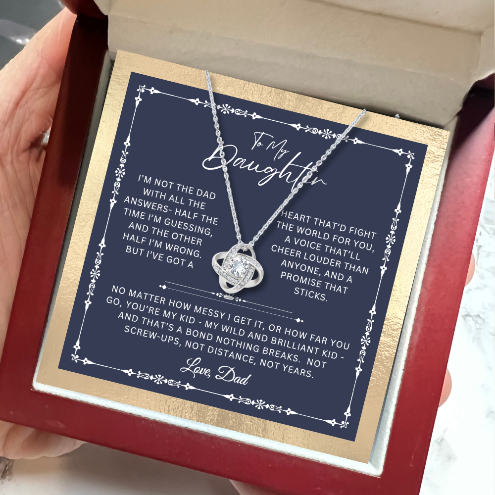 To My Daughter - Unbreakable Bond Necklace Gift Set - SS1050