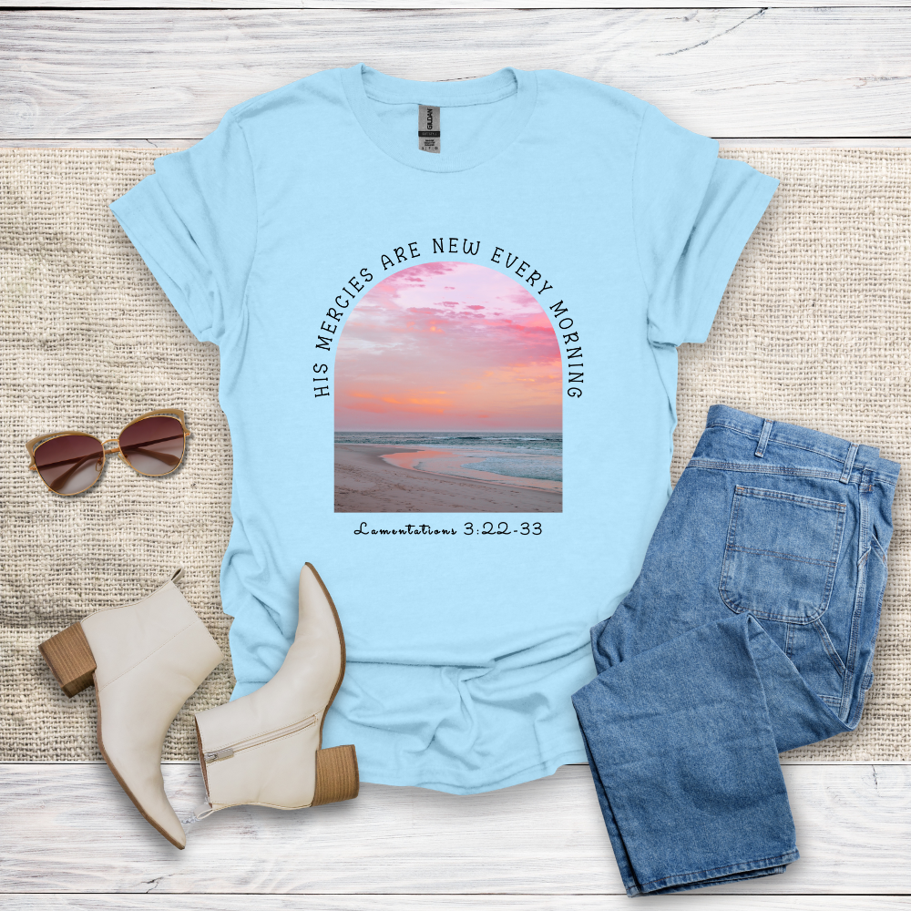 His Mercies Are New T-Shirt SST326V3