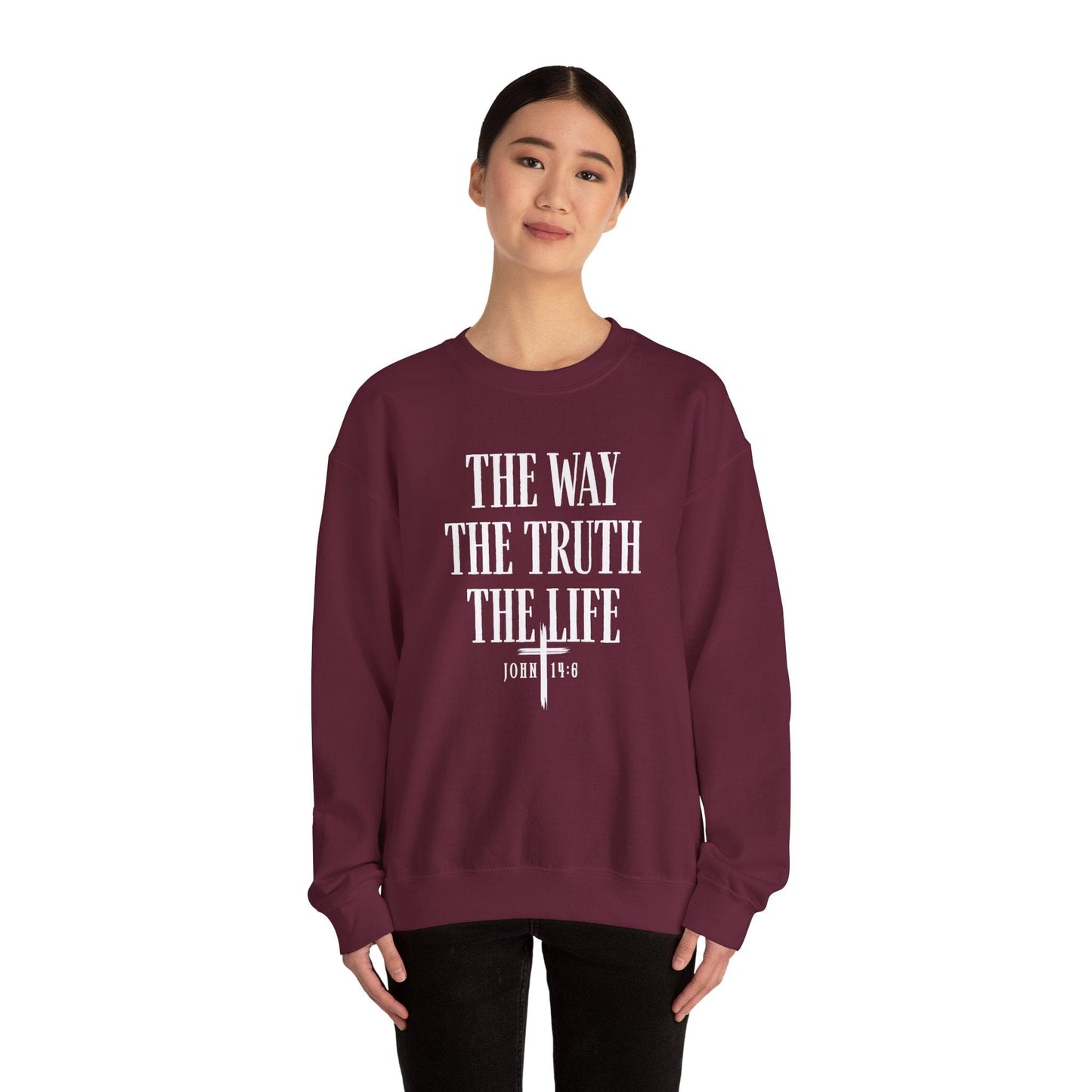The Way The Truth The Life™ Crewneck Sweatshirt 1001