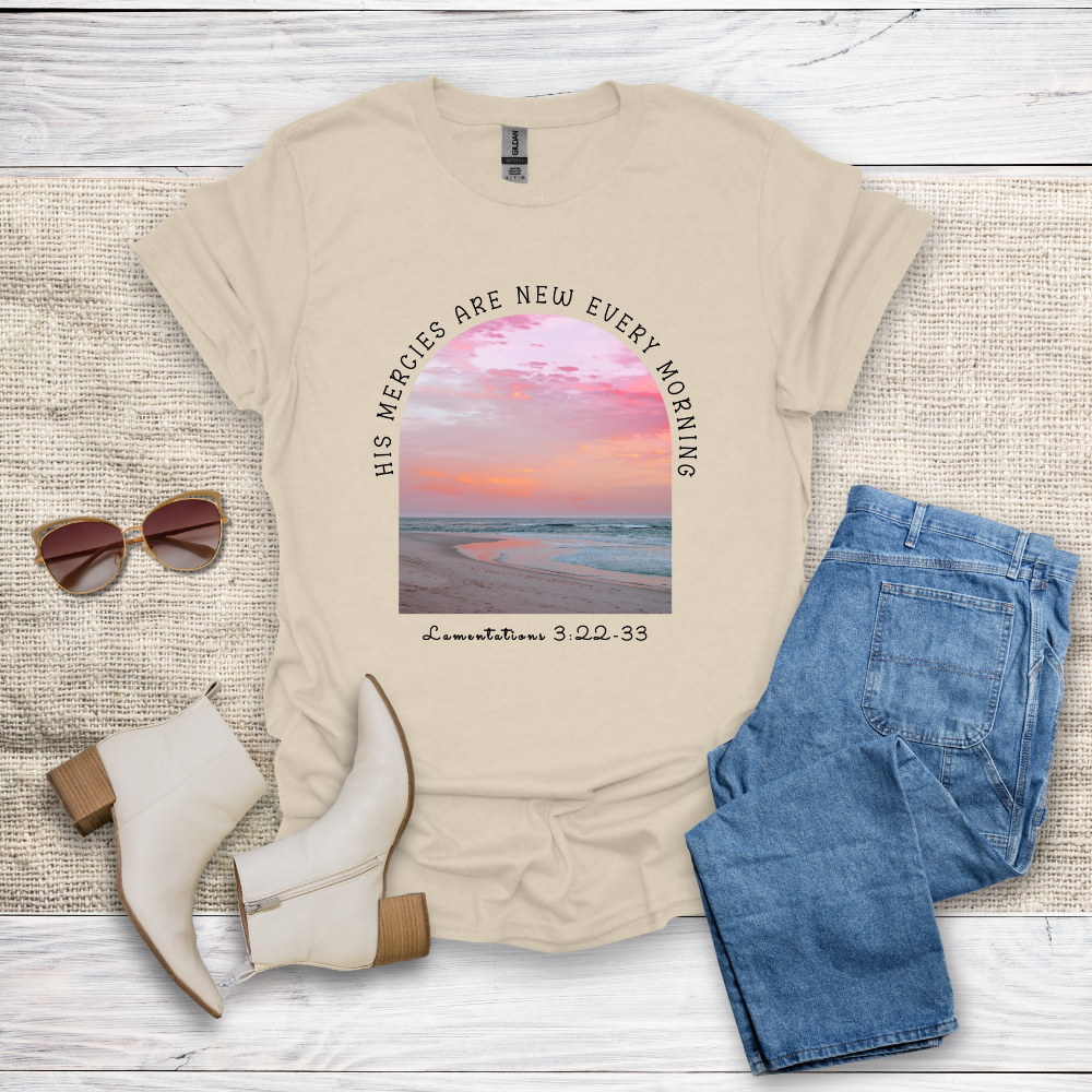 His Mercies Are New T-Shirt SST326V3