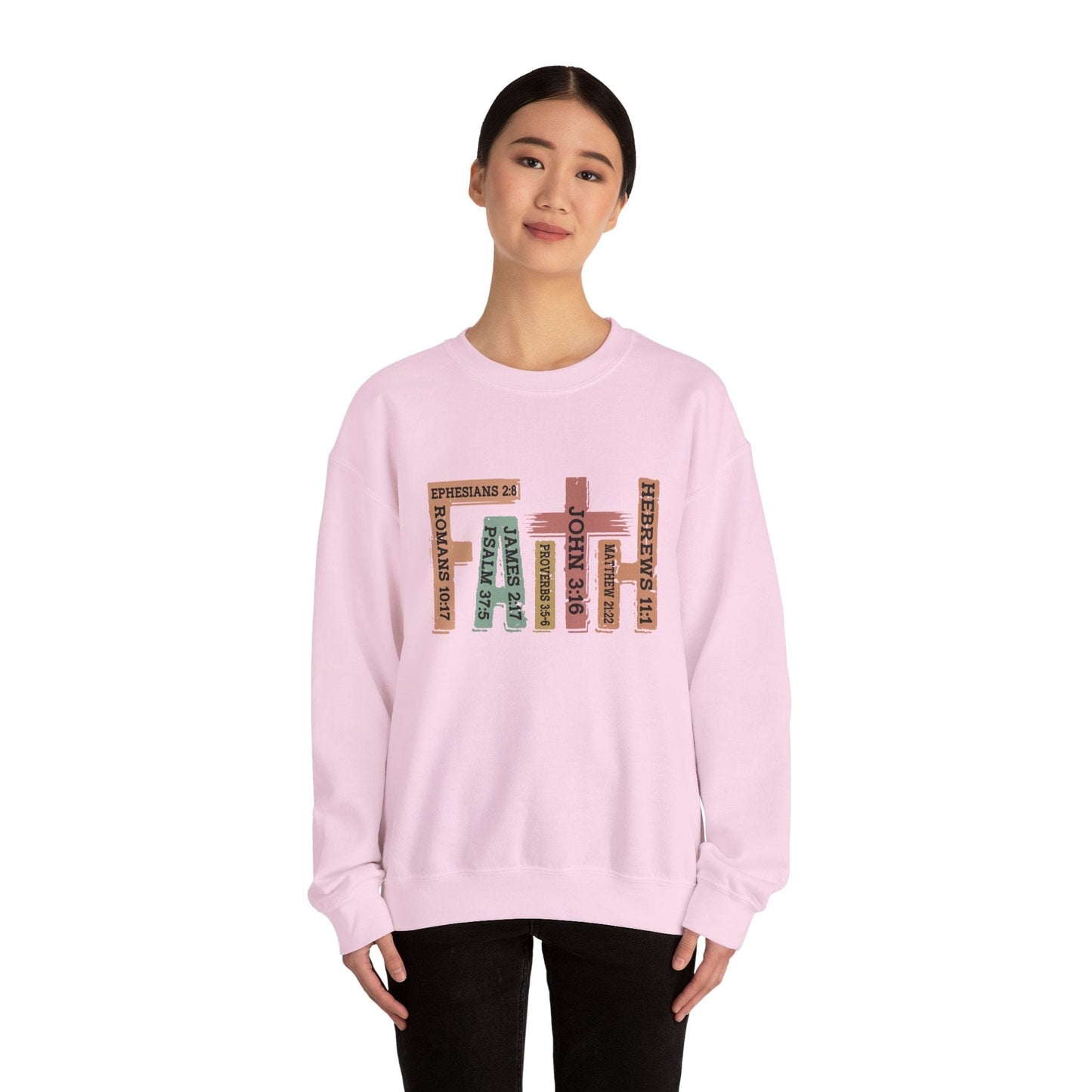 Faith Heavy Blend™ Crewneck Sweatshirt