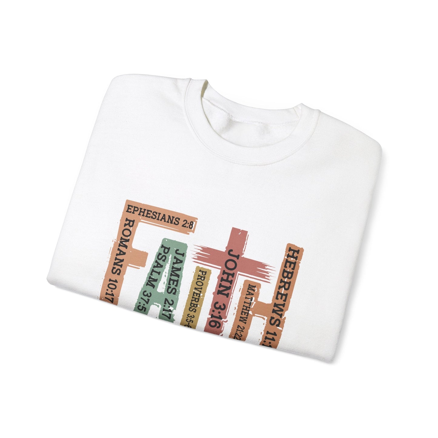 Faith Heavy Blend™ Crewneck Sweatshirt