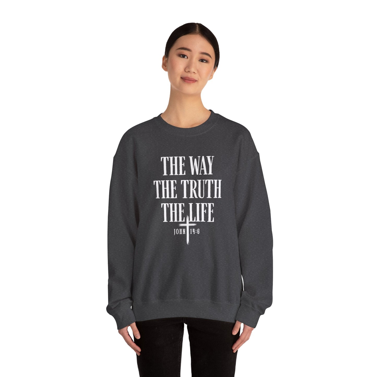 The Way The Truth The Life™ Crewneck Sweatshirt 1001
