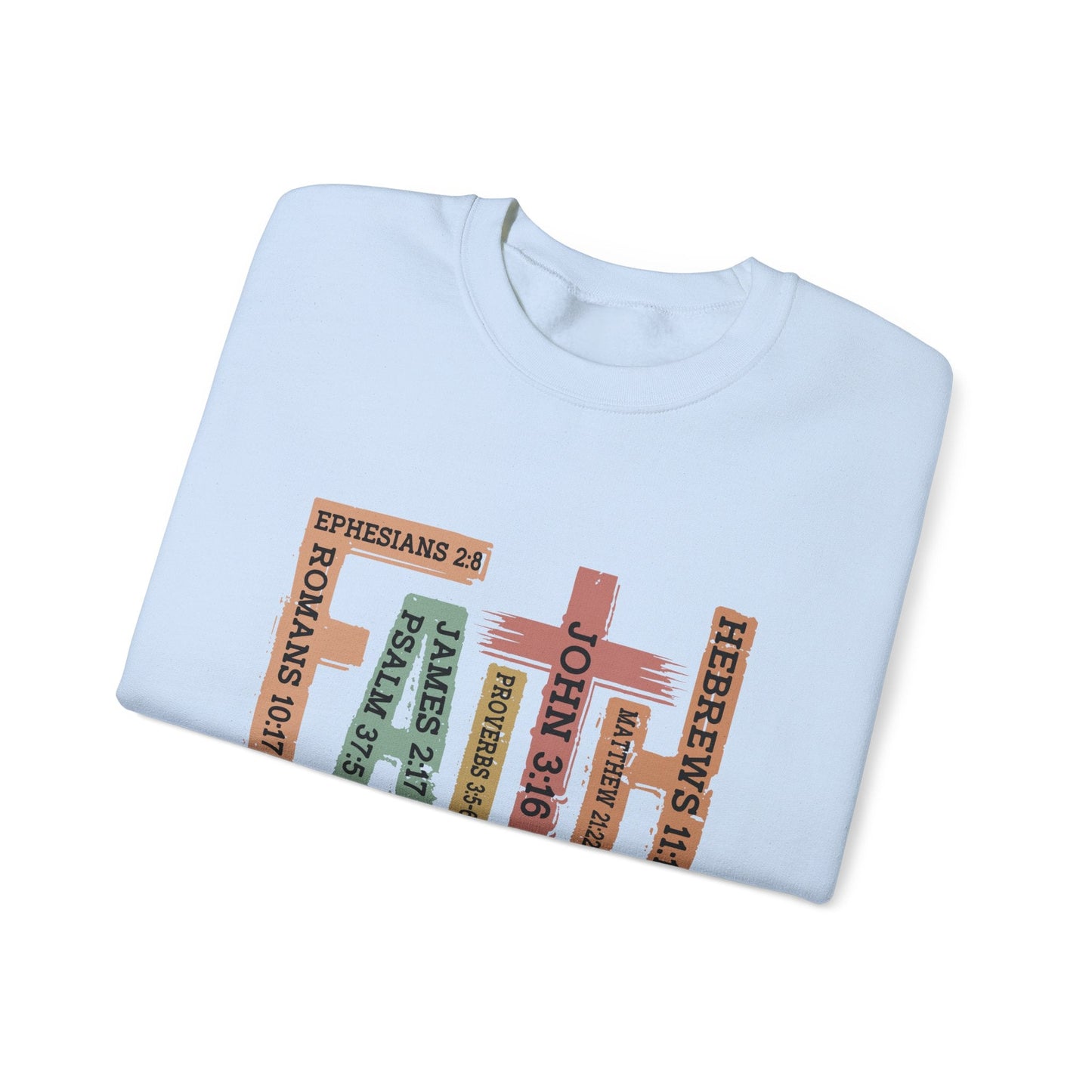 Faith Heavy Blend™ Crewneck Sweatshirt