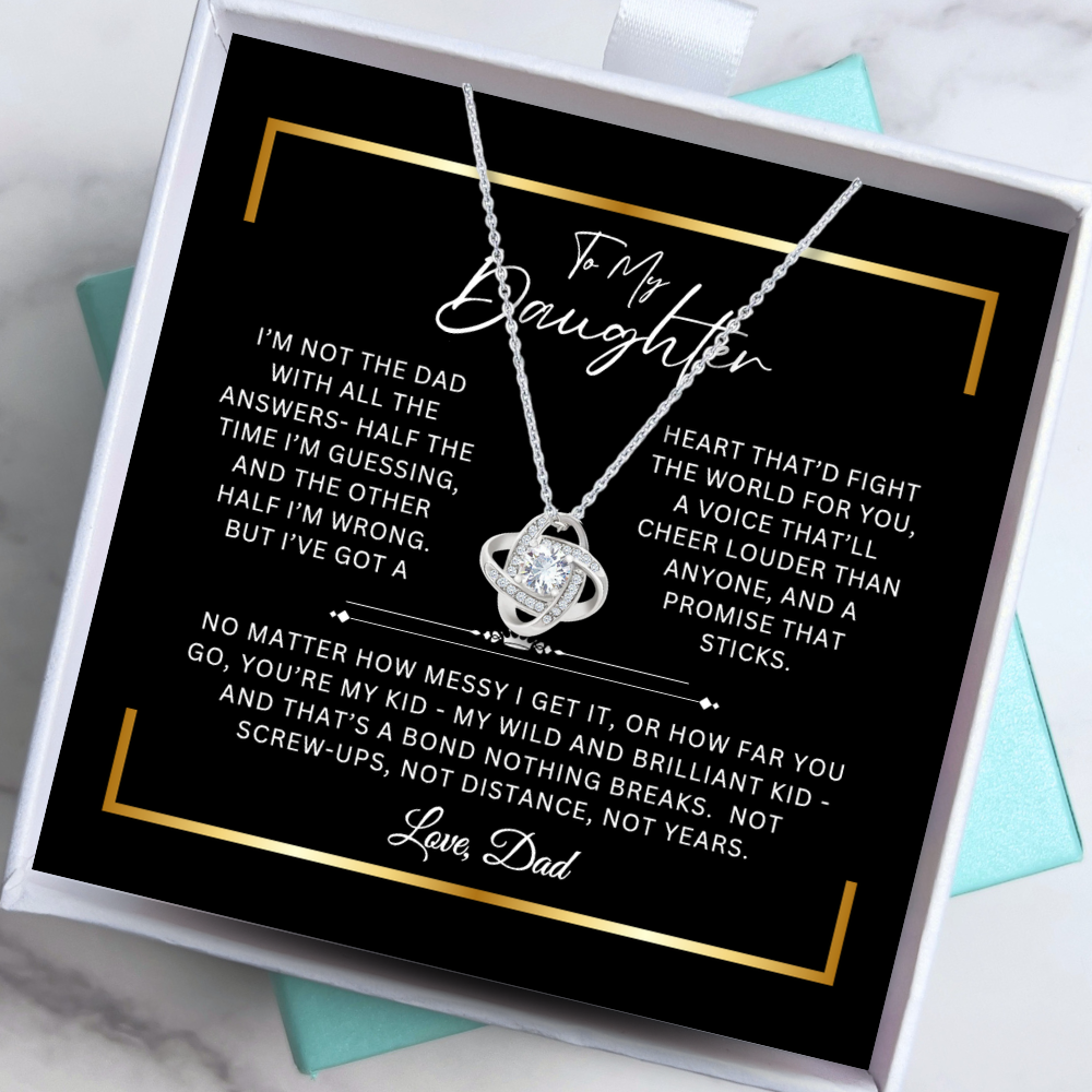 To My Daughter - Unbreakable Bond Necklace Gift Set - SS1020