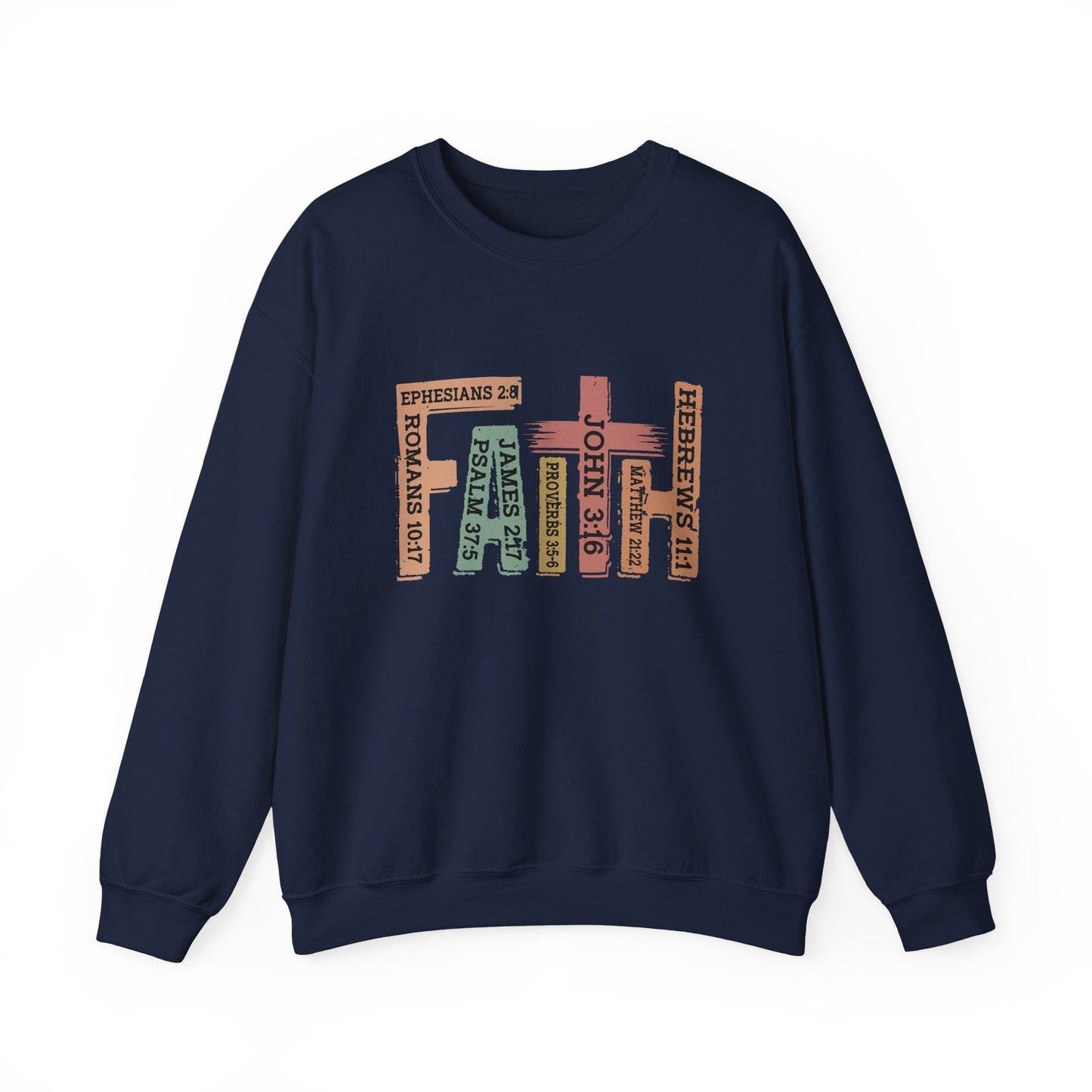 Faith Heavy Blend™ Crewneck Sweatshirt
