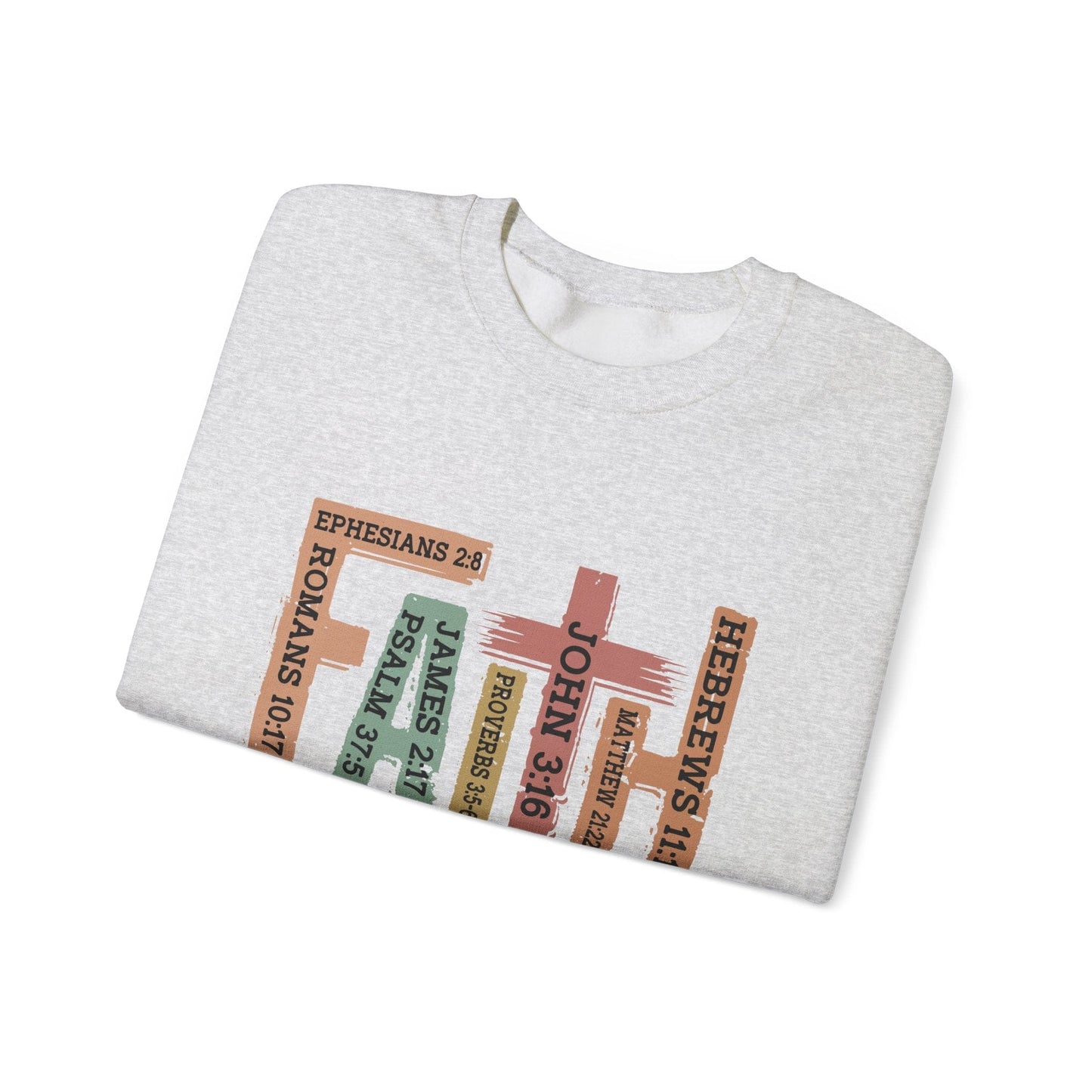 Faith Heavy Blend™ Crewneck Sweatshirt