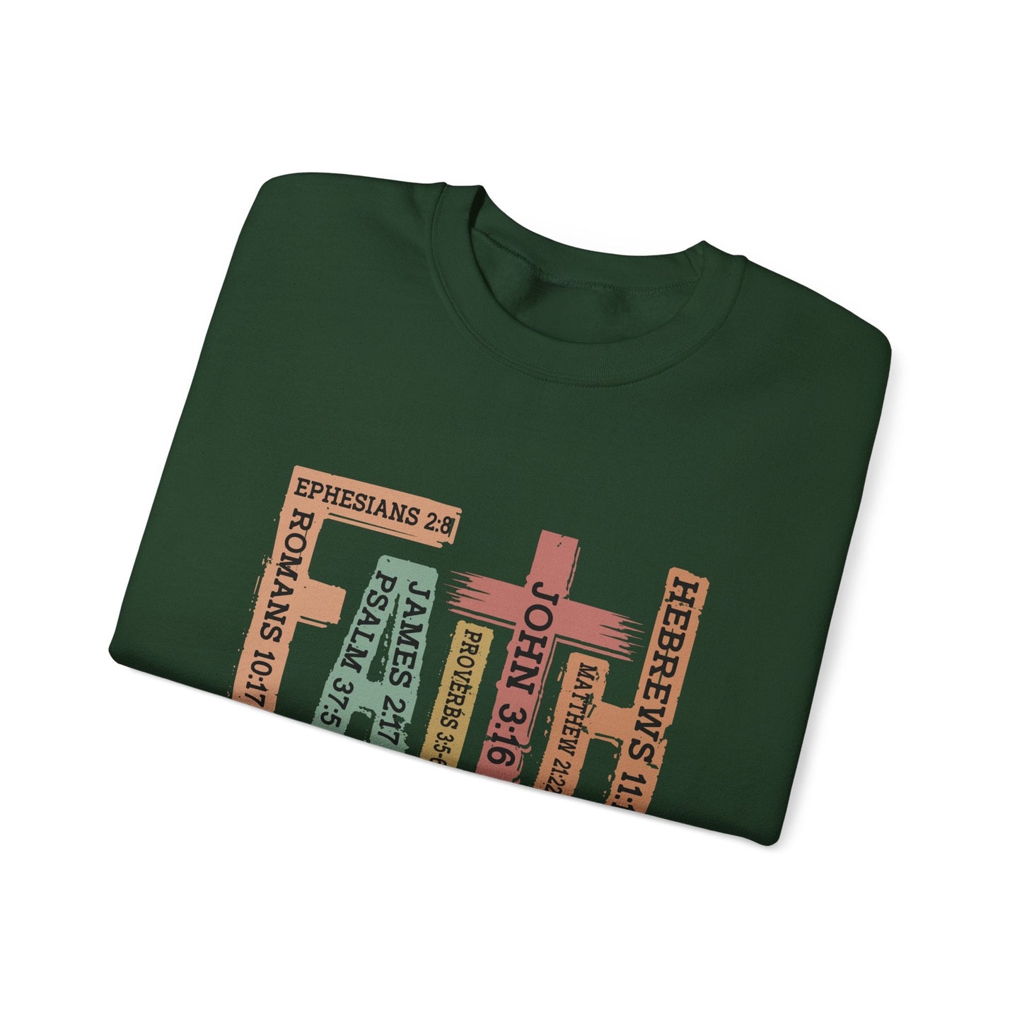 Faith Heavy Blend™ Crewneck Sweatshirt