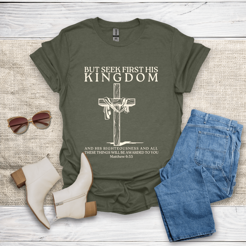 Seek First His Kingdom T-Shirt SST312V4