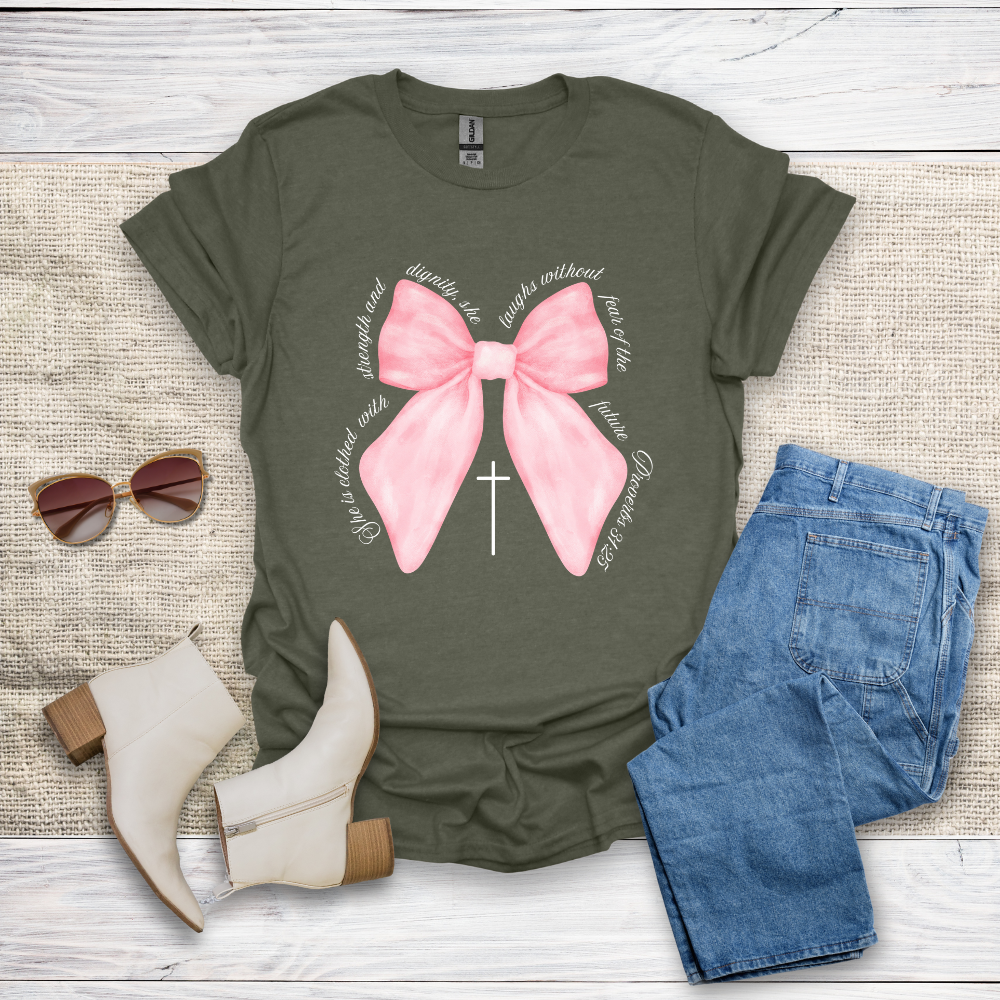 She Is Clothed With Strength & Dignity T-Shirt SST330V1