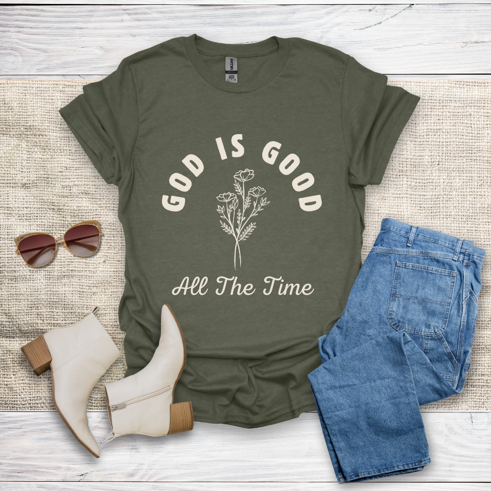 God Is Good All The Time T-Shirt SST319V4
