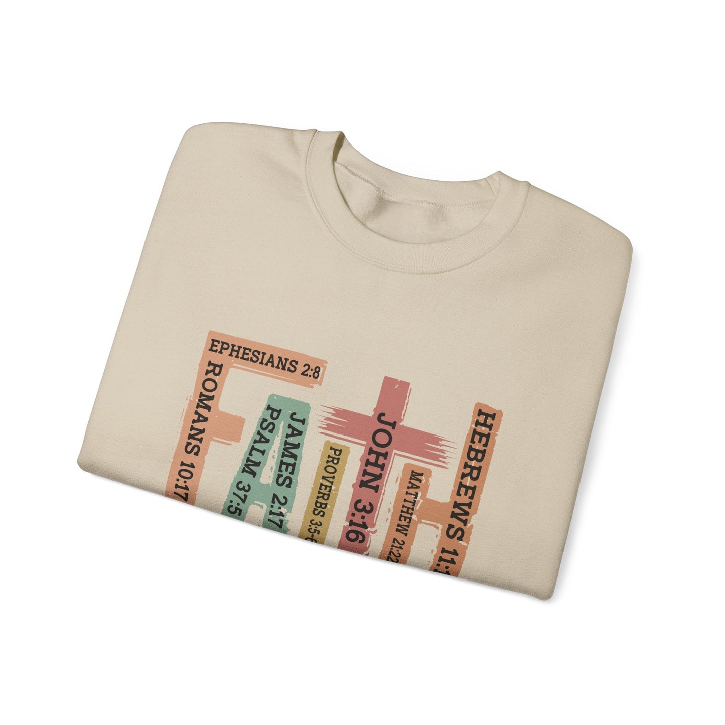 Faith Heavy Blend™ Crewneck Sweatshirt