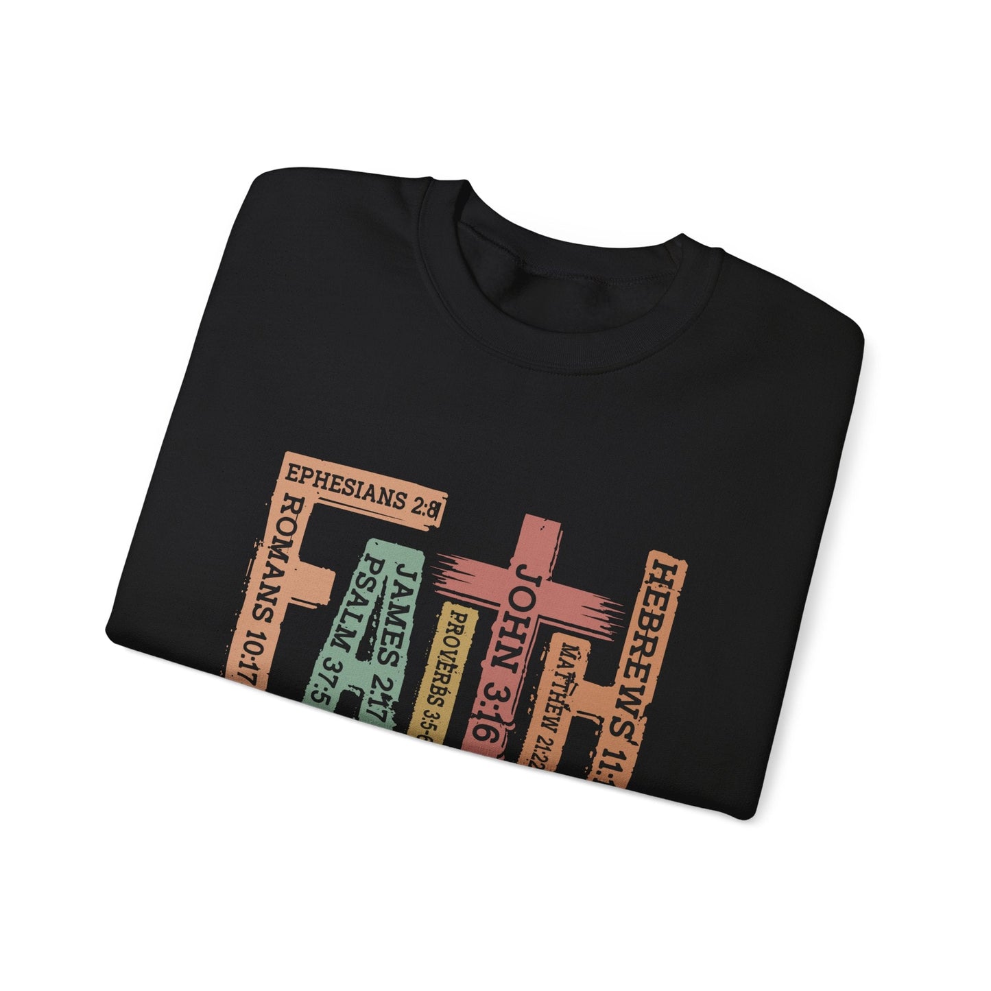 Faith Heavy Blend™ Crewneck Sweatshirt