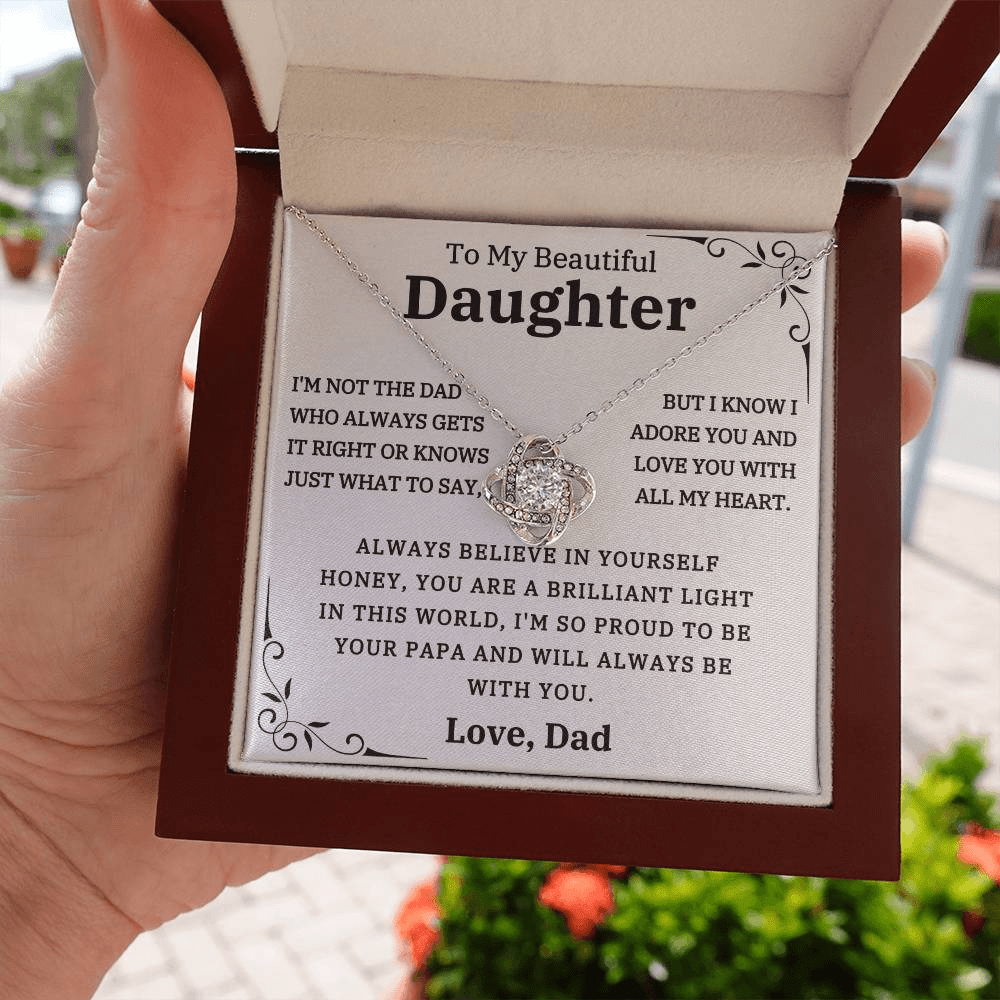 "All My Heart" Daughter Necklace Gift Set