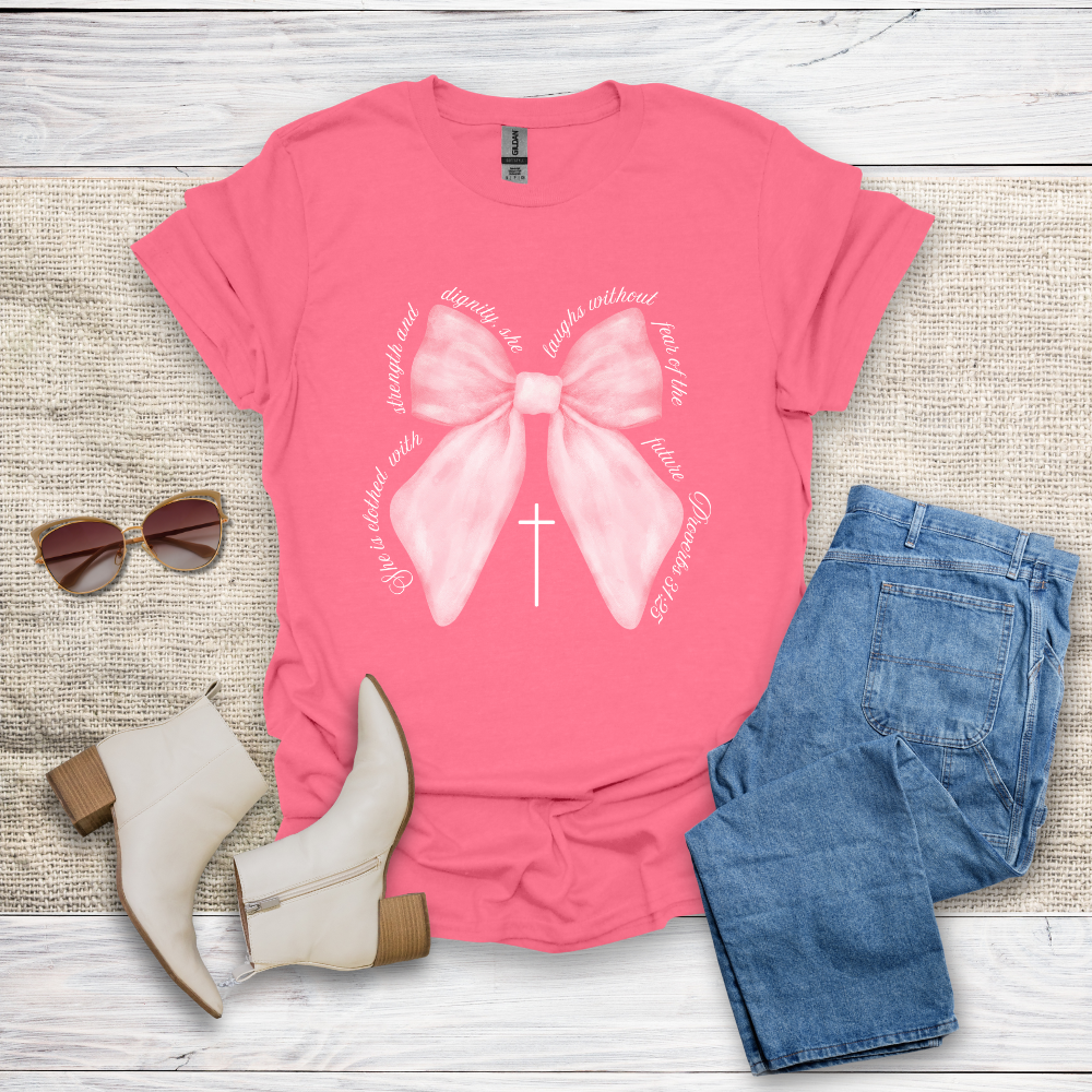 She Is Clothed With Strength & Dignity T-Shirt SST330V1