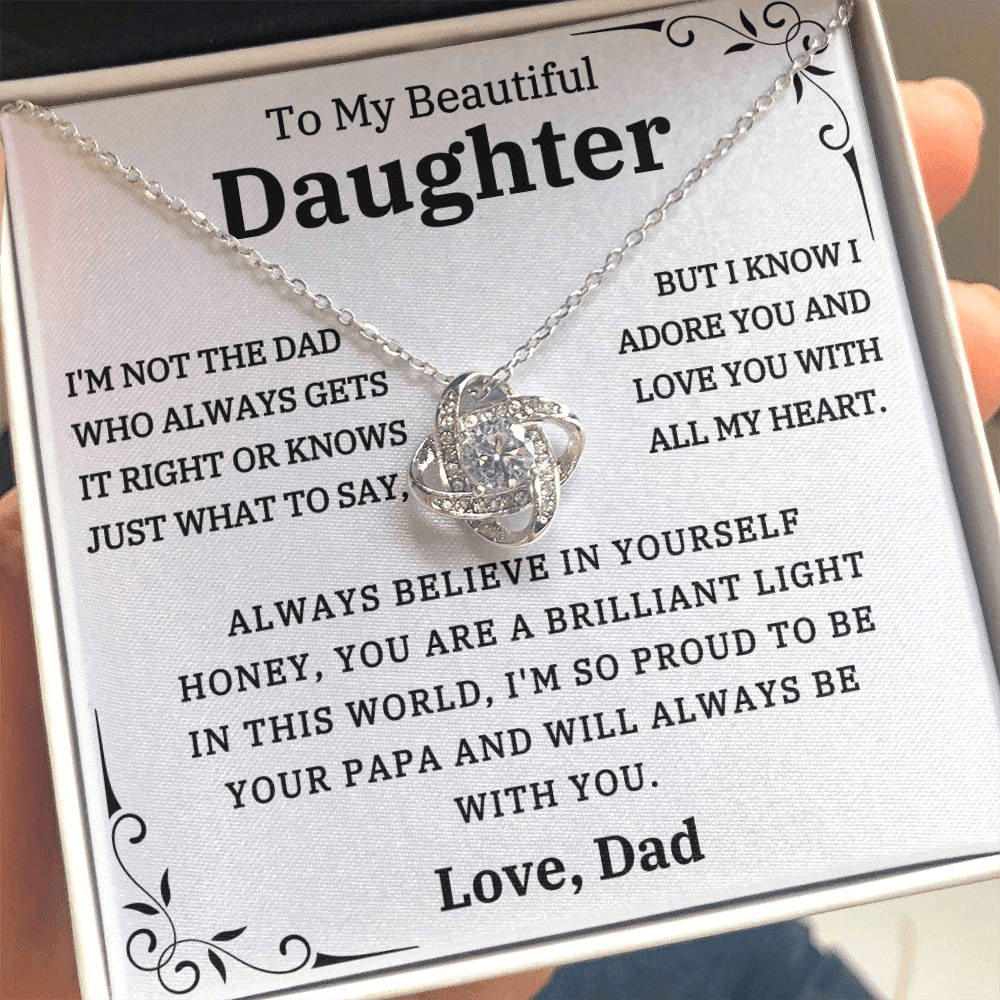 "All My Heart" Daughter Necklace Gift Set