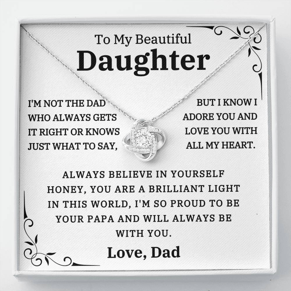 "All My Heart" Daughter Necklace Gift Set