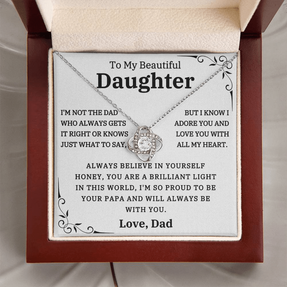 "All My Heart" Daughter Necklace Gift Set