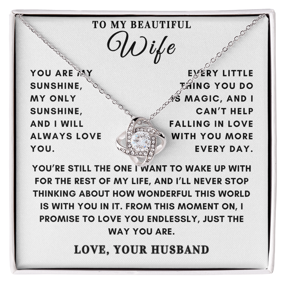 To My Beautiful Wife - You Are My Sunshine Set - SS3010