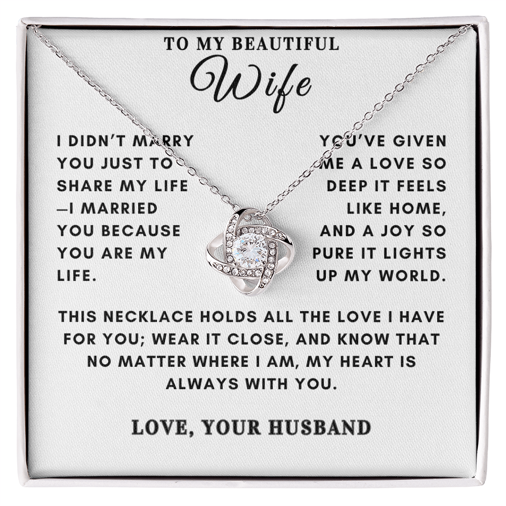 To My Beautiful Wife - You Are My Life Set - SS3238