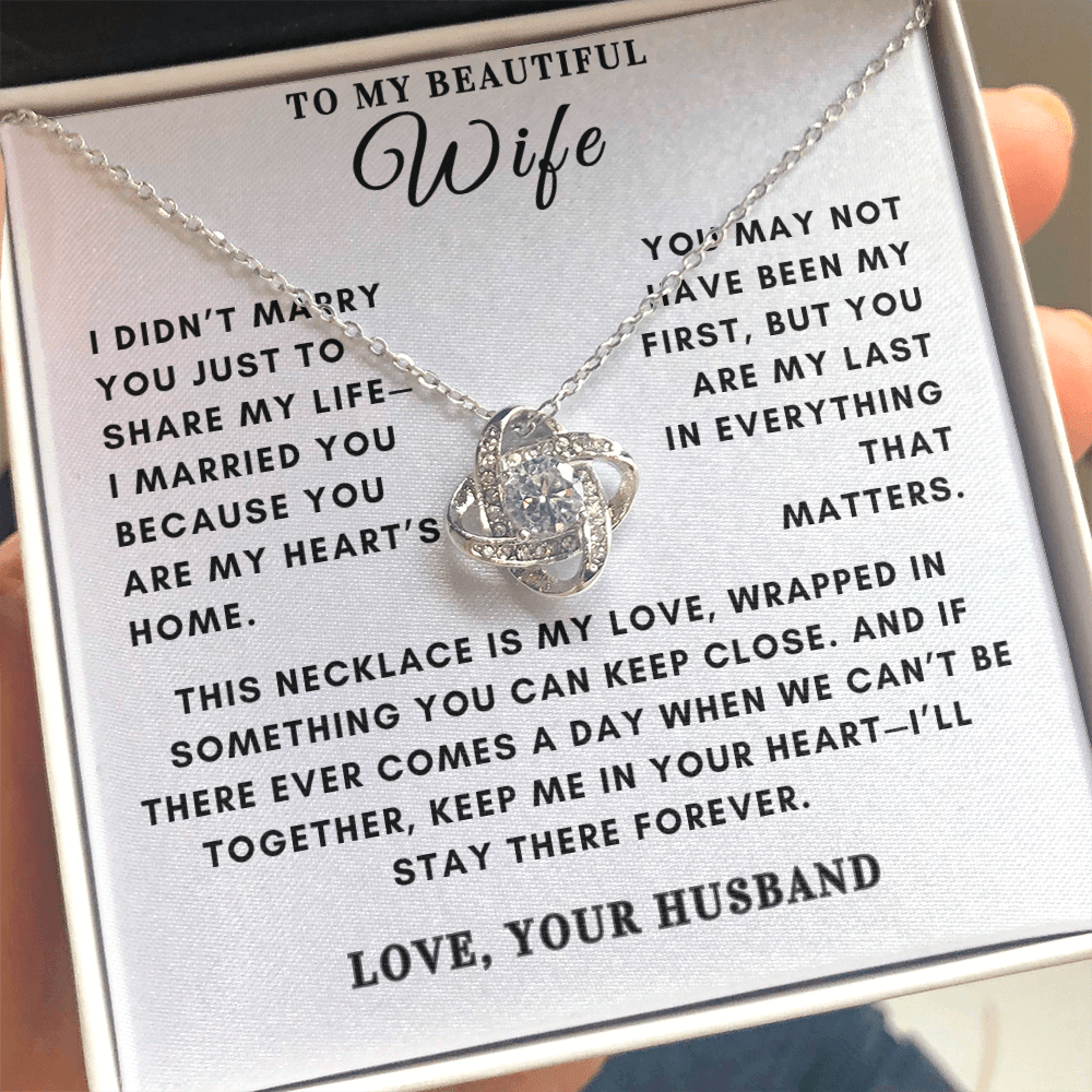 To My Beautiful Wife - Last In Everything Set - SS3228