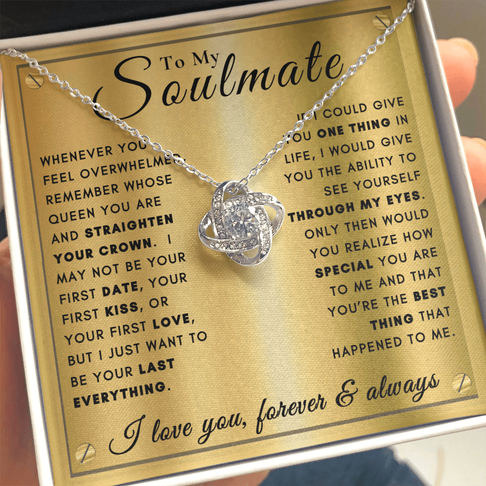 To My Soulmate - I Love You Forever And Always - SS658V3