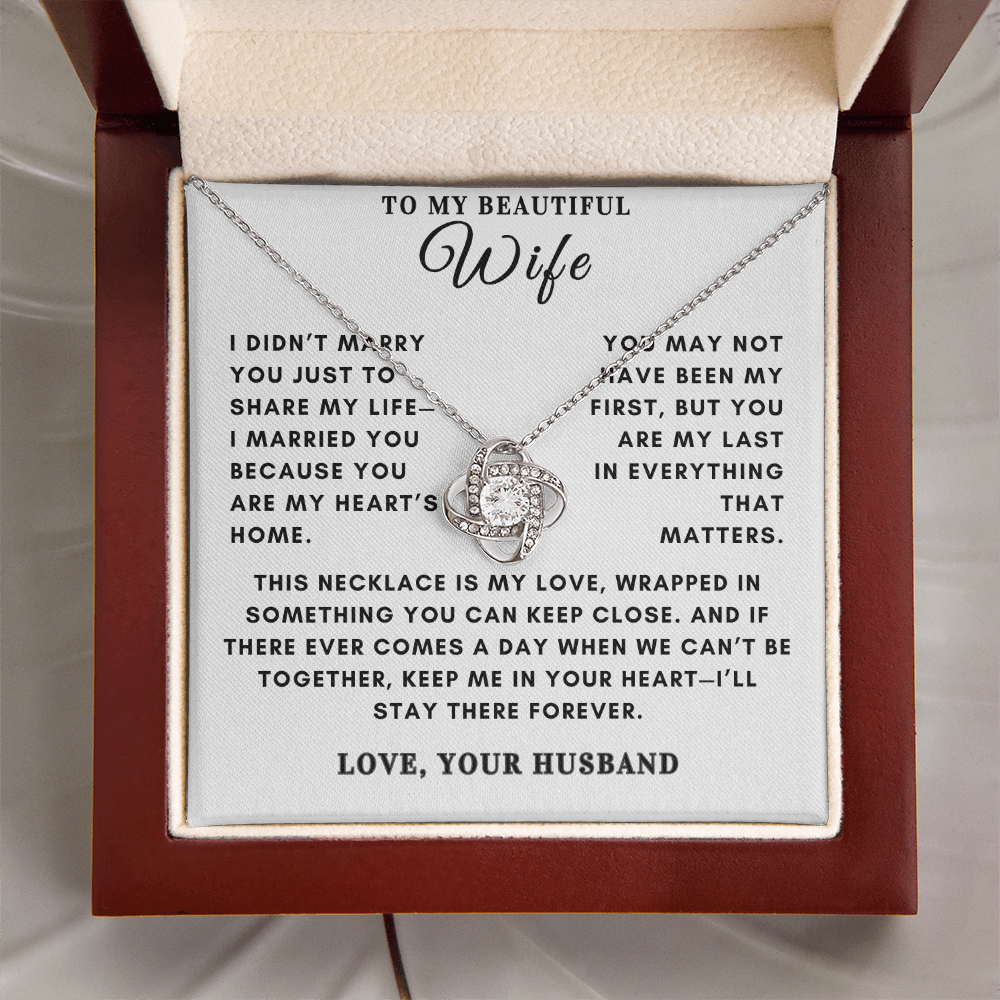 To My Beautiful Wife - Last In Everything Set - SS3228