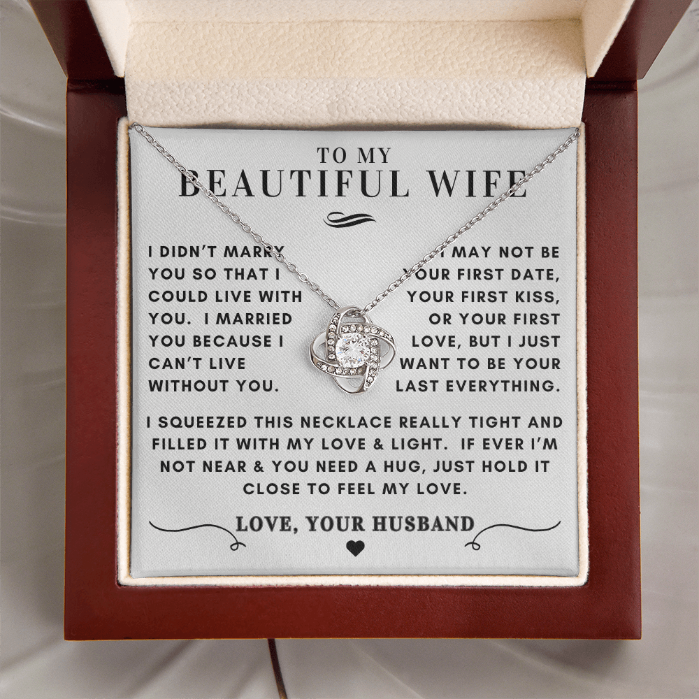 To My Beautiful Wife - My Last Everything Set - SS558V3