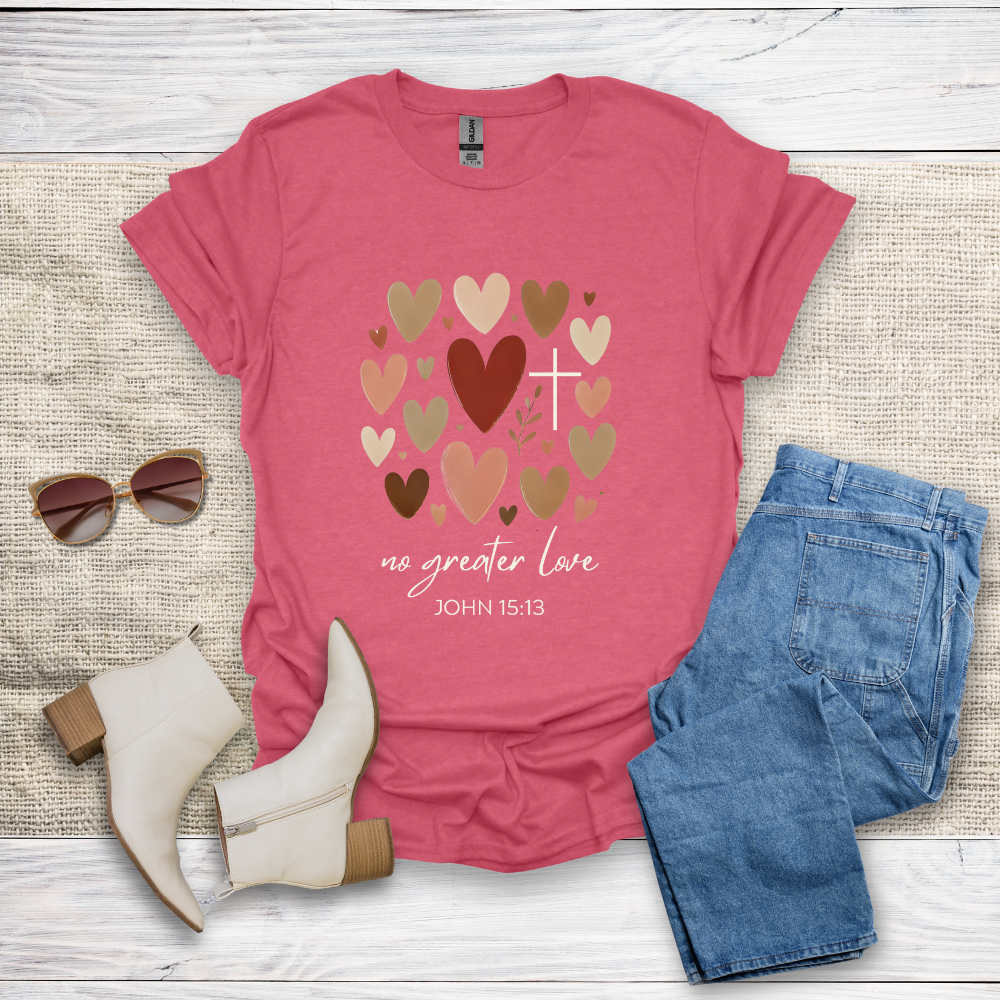 No Greater Love Unisex Softstyle T-Shirt - SST301V2